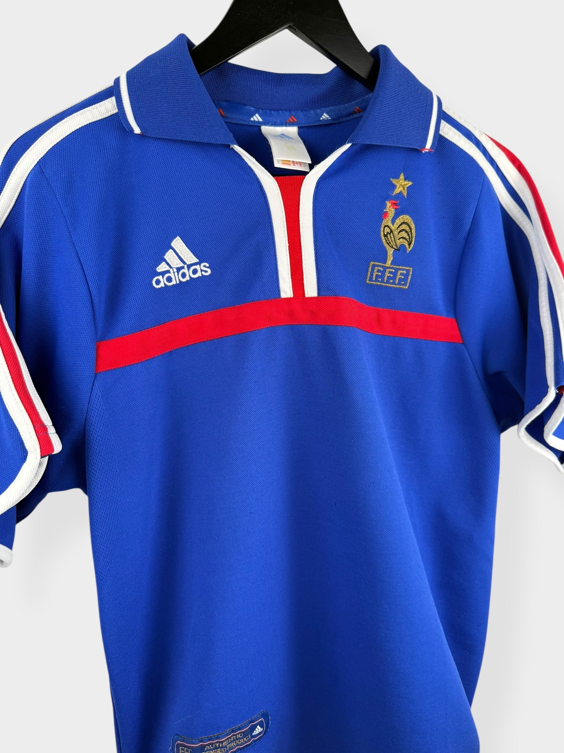 2000-02 FRANCE HOME SHIRT S - Authentic Football Club