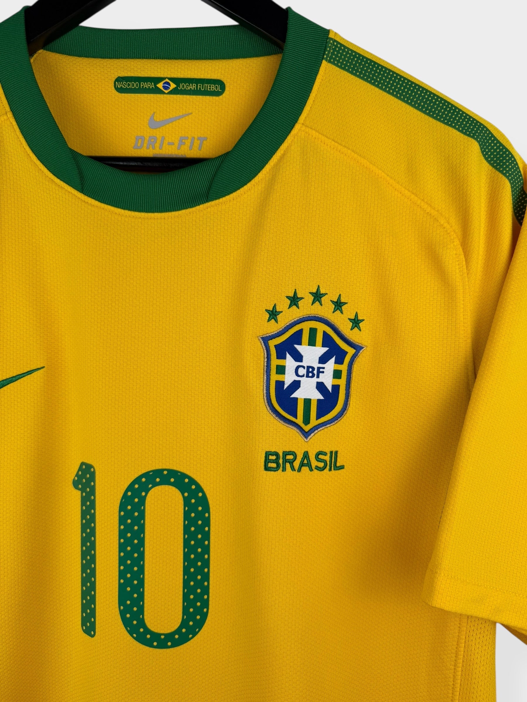 2010-11 BRAZIL HOME SHIRT KAKA #10 M