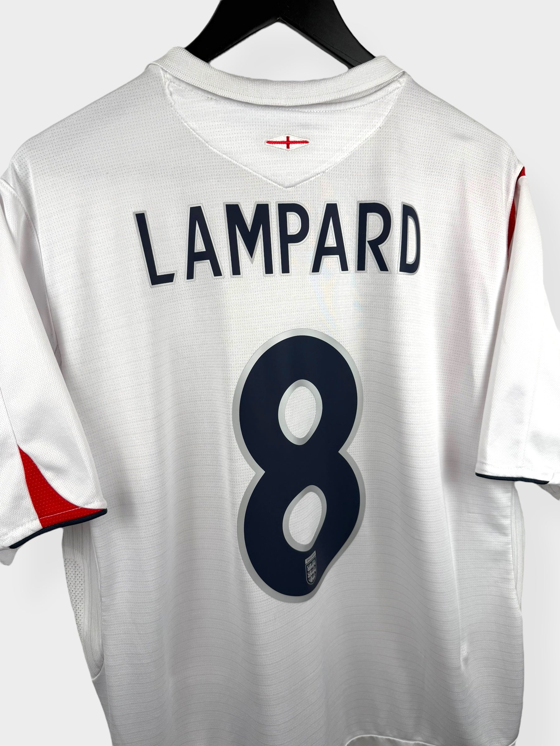 2005-07 ENGLAND HOME SHIRT LAMPARD #8 XL