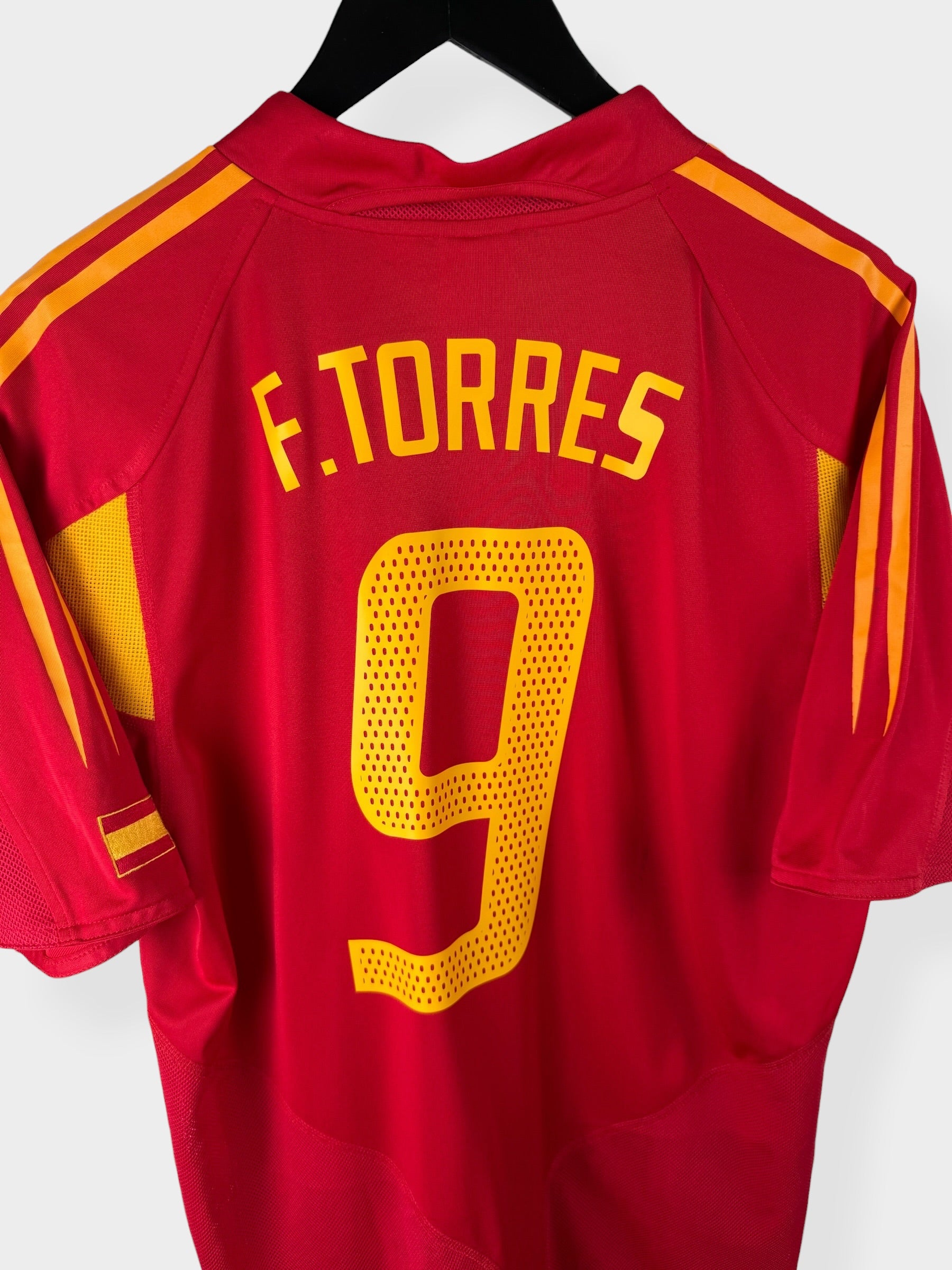 2004-06 SPAIN HOME SHIRT TORRES #9 M