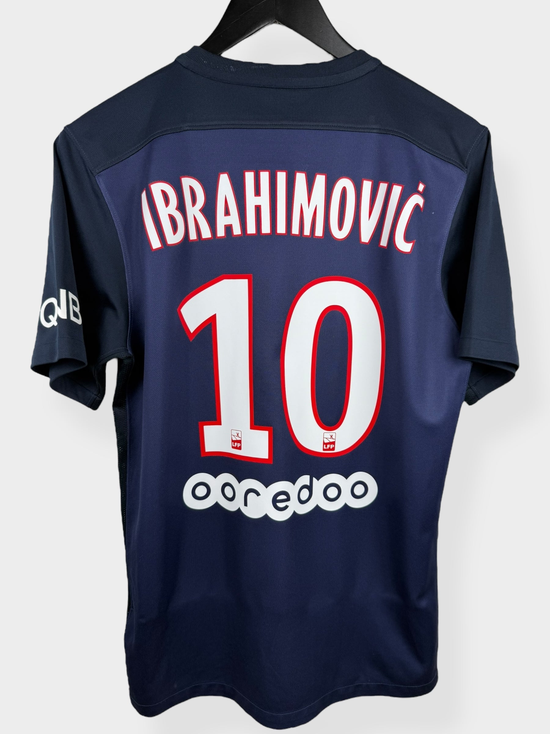 2015-16 PARIS SAINT-GERMAIN HOME SHIRT IBRAHIMOVIC #10 S
