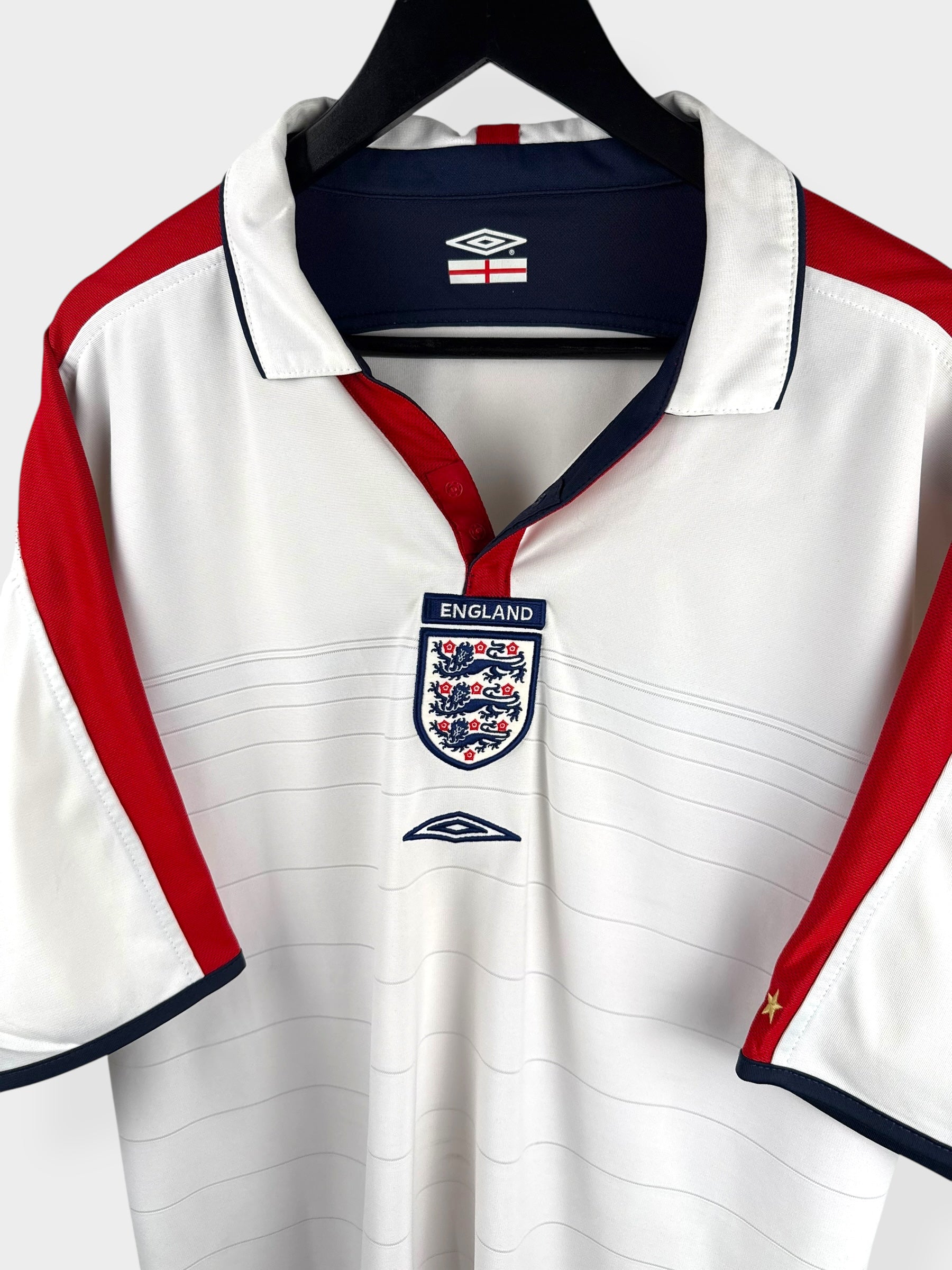 2003-05 ENGLAND HOME SHIRT XL - Authentic Football Club