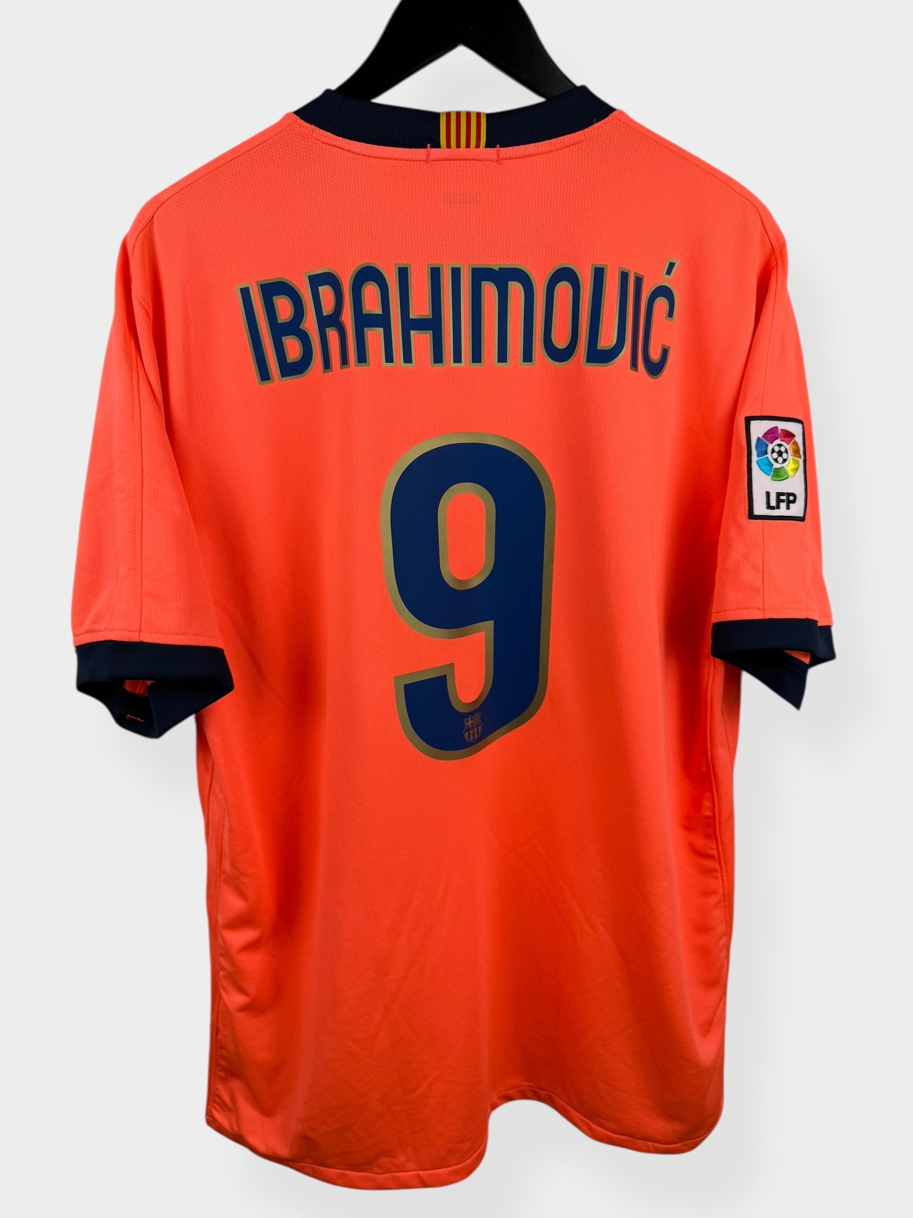 2009-10 BARCELONA AUSWÄRTSTRIKOT IBRAHIMOVIC #9 XL