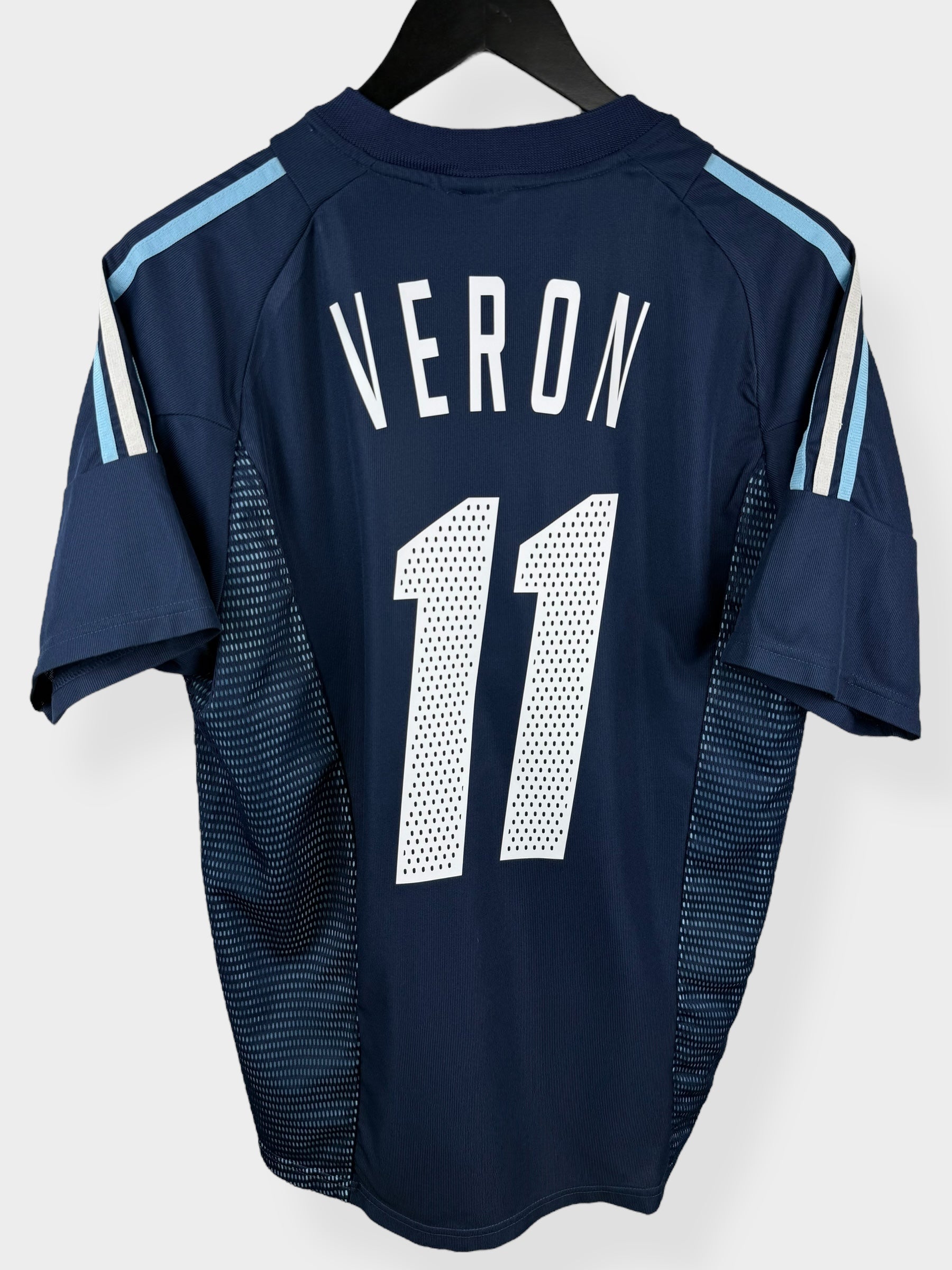 2002-04 ARGENTINA AWAY SHIRT VERON #11 M