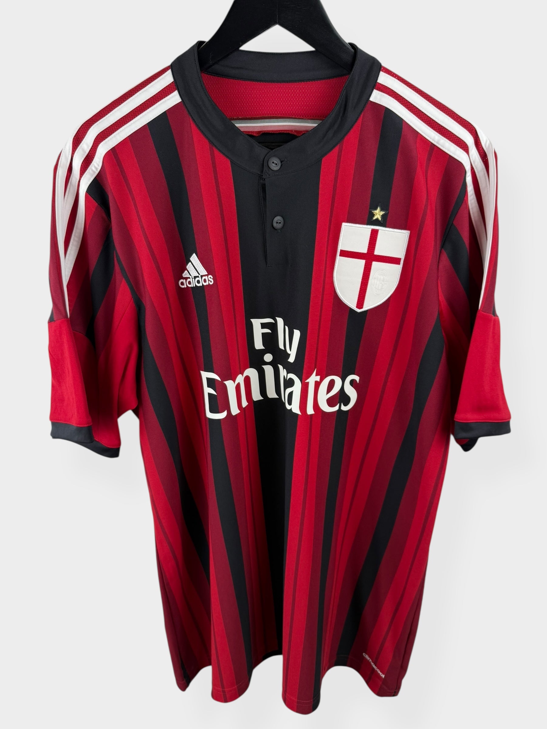 2014-15 AC MILAN HOME SHIRT KAKA #22 XL - Authentic Football Club