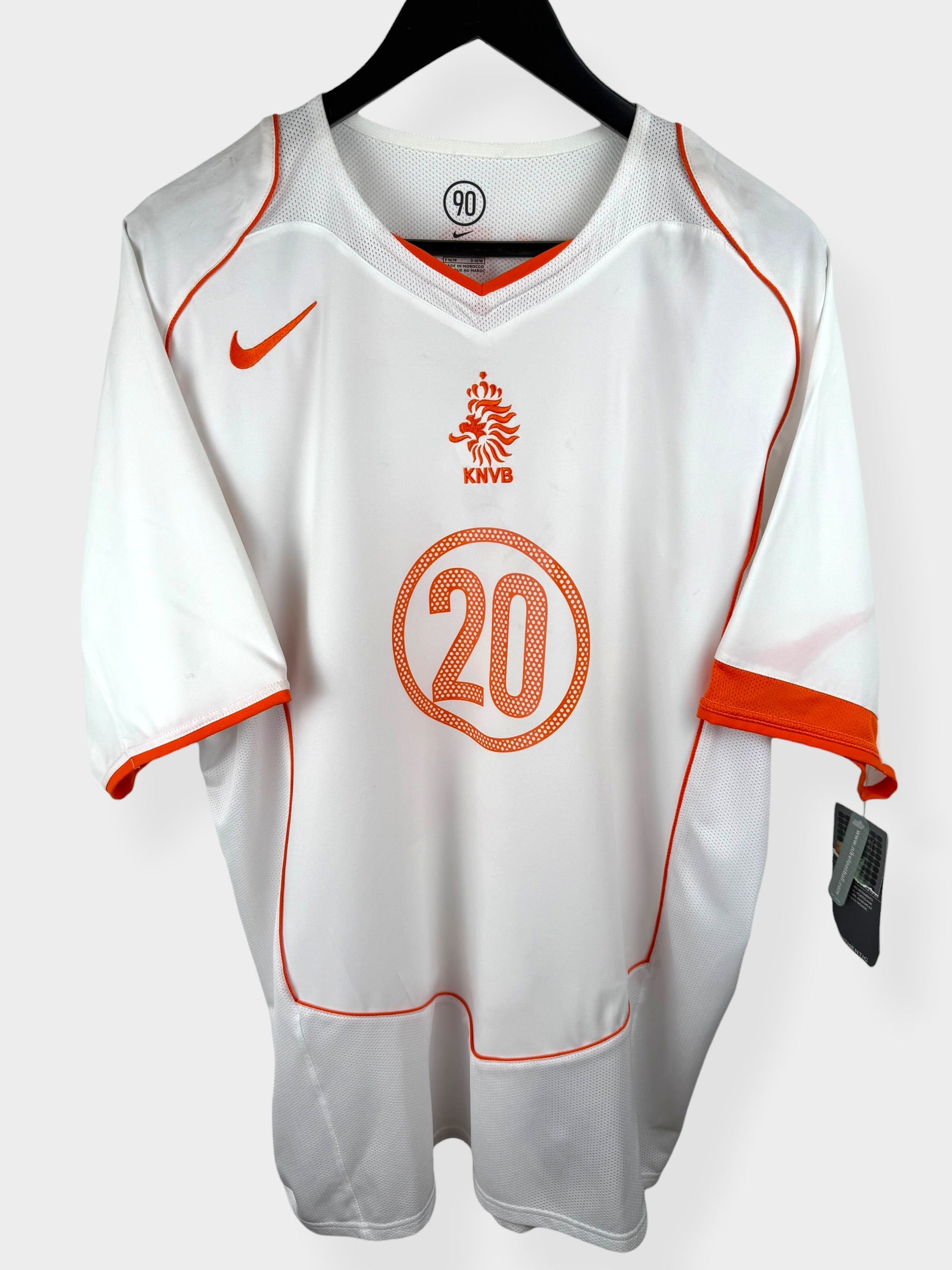 2004-06 NETHERLANDS AWAY SHIRT SEEDORF #20 XL