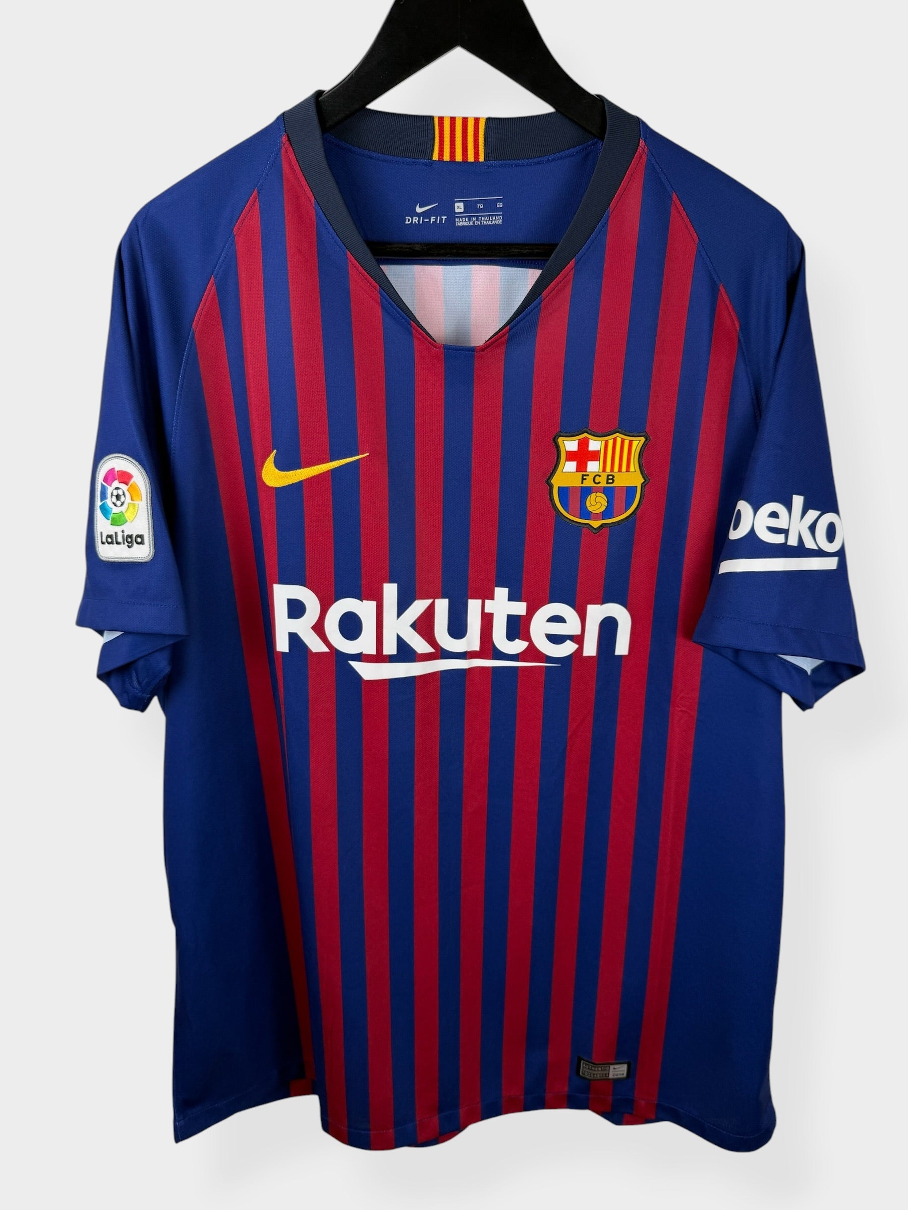 2018-19 BARCELONA HOME SHIRT MESSI #10 XL