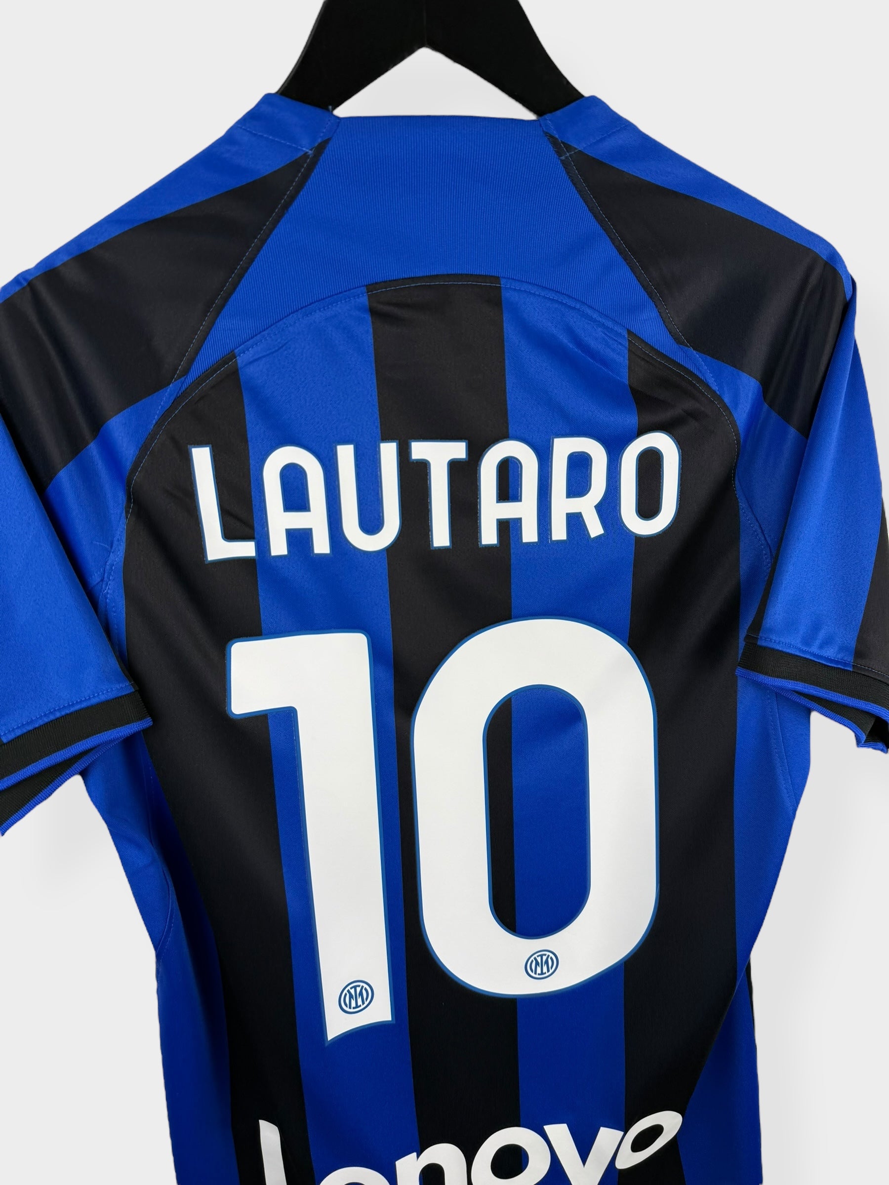2022-23 INTER MILAN HOME SHIRT LAUTARO #10 S - Authentic Football Club
