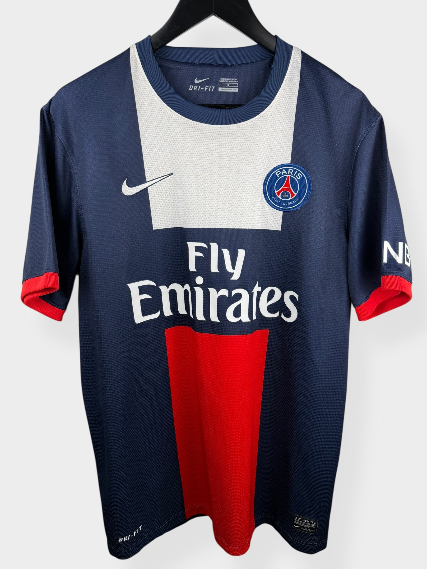 2013-14 PARIS SAINT GERMAIN HOME SHIRT BECKHAM #32 L