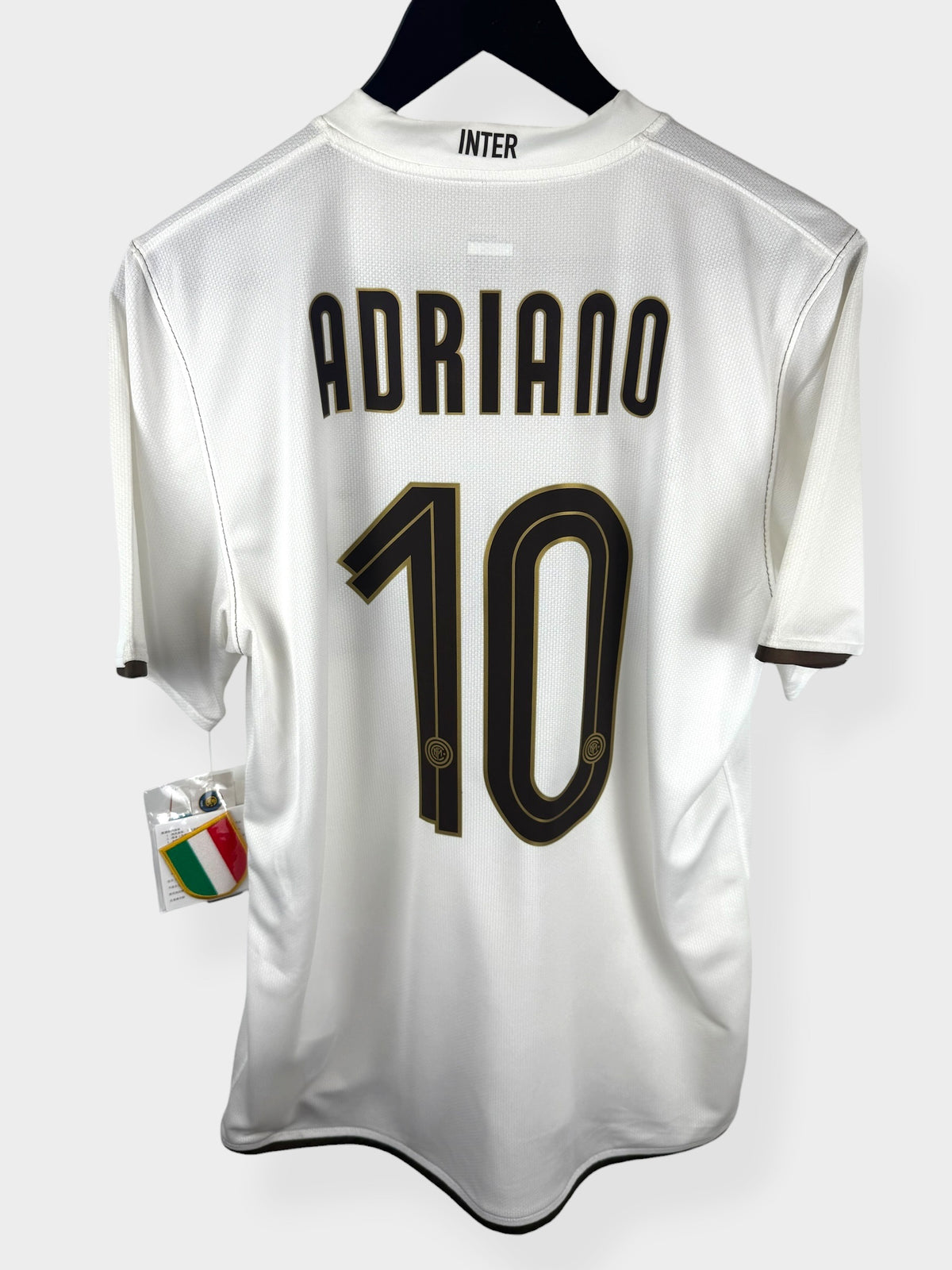 2008-09 INTER MILAN UITSHIRT ADRIANO #10 M
