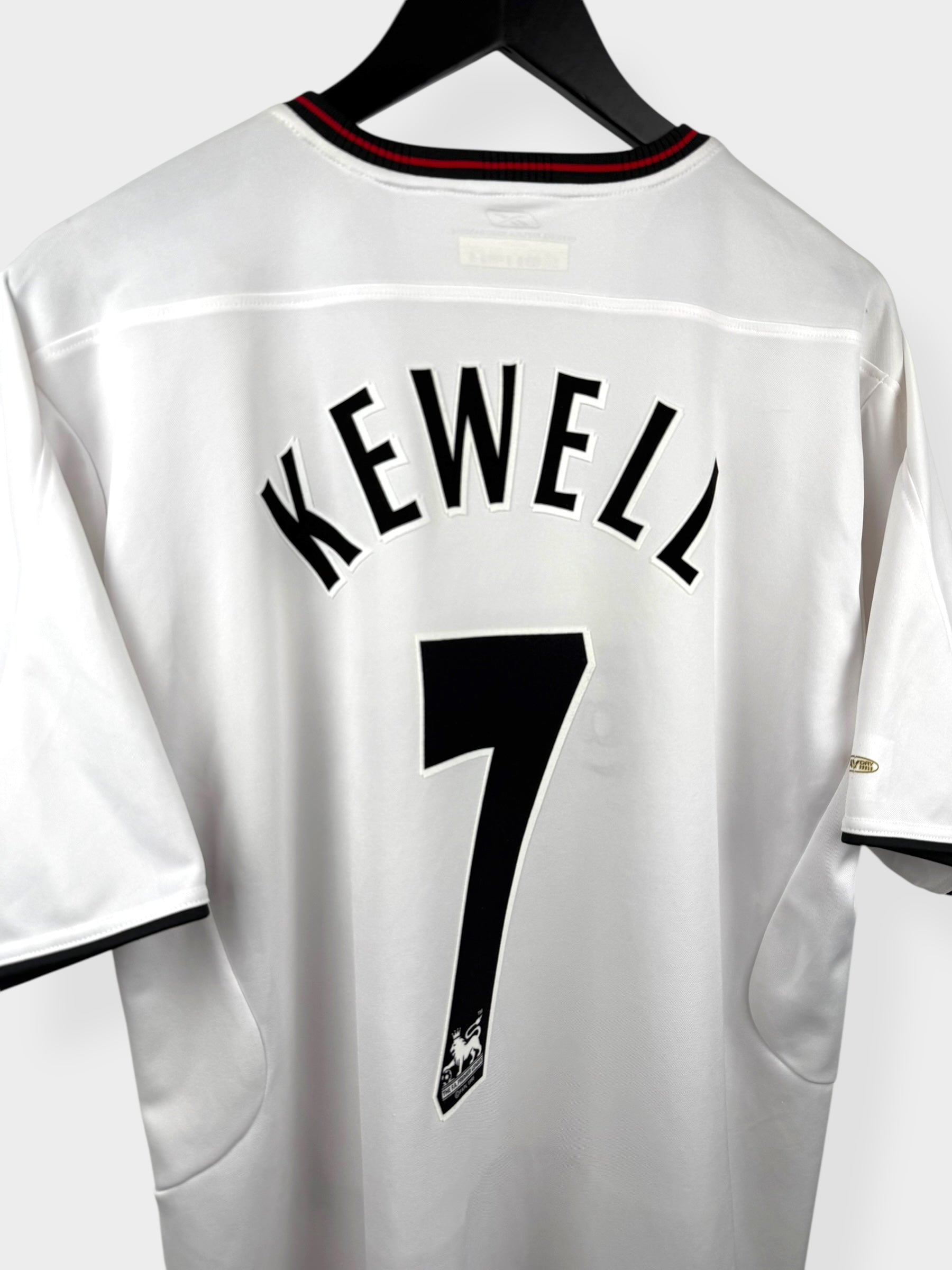 2003-05 LIVERPOOL AWAY SHIRT KEWELL #7 L