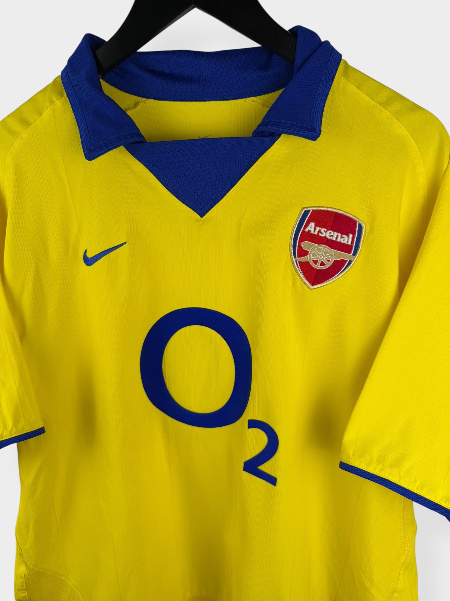 2003-04 ARSENAL AWAY SHIRT PIRES #7 L