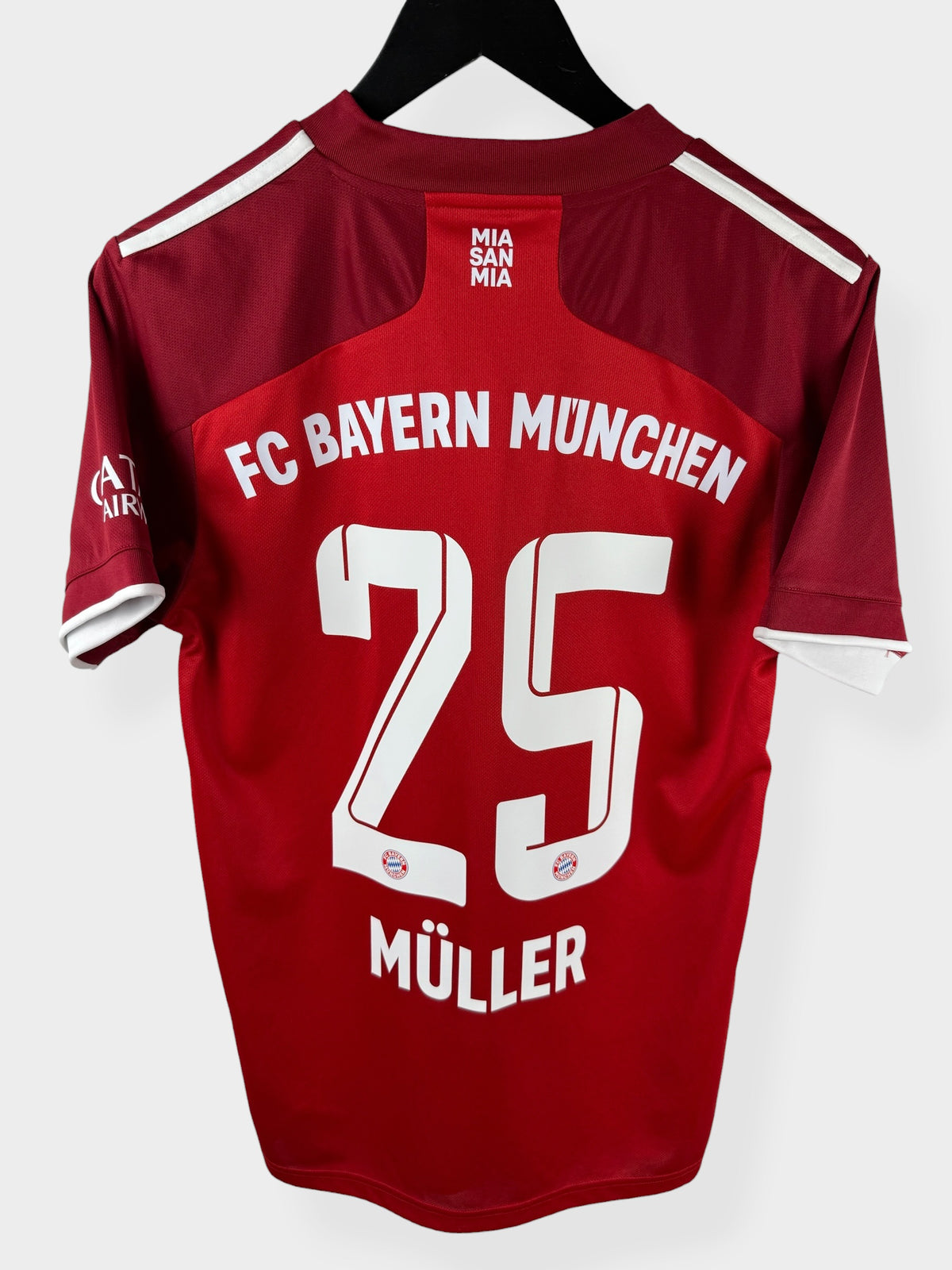 2021-22 BAYERN MUNICH HOME SHIRT MULLER #25 S
