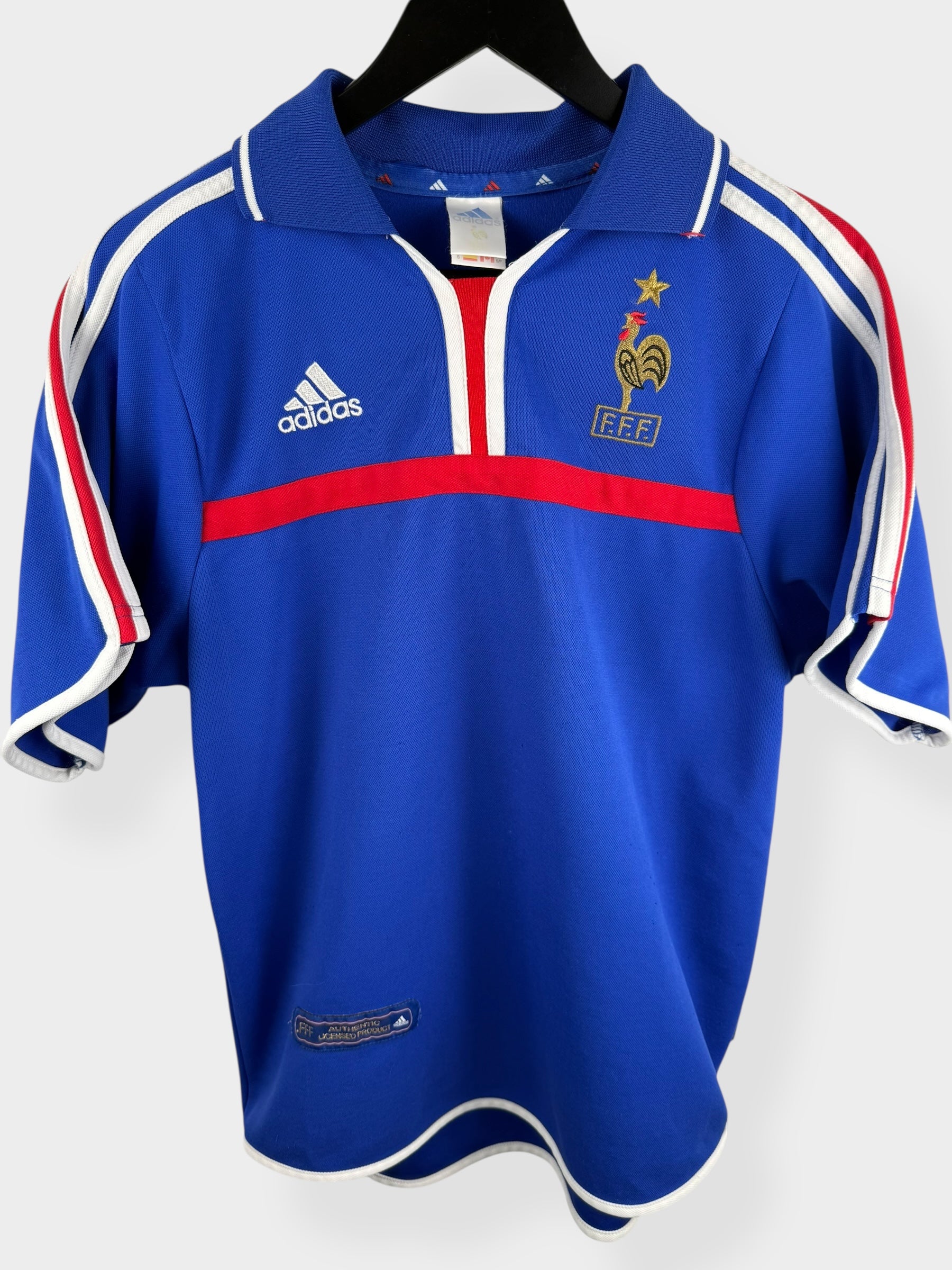 2000-02 FRANCE HOME SHIRT S - Authentic Football Club