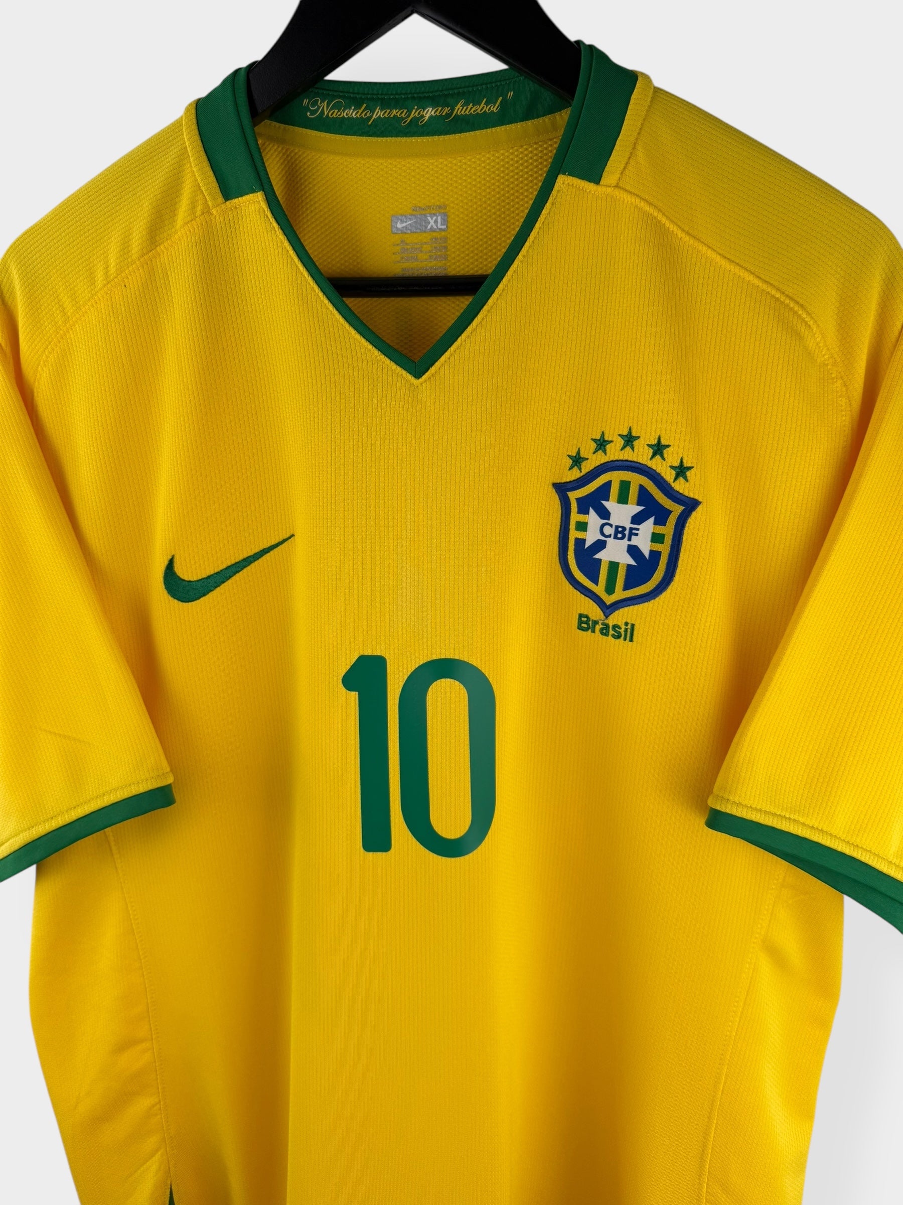 2008-10 BRAZIL HOME SHIRT KAKA #10 XL