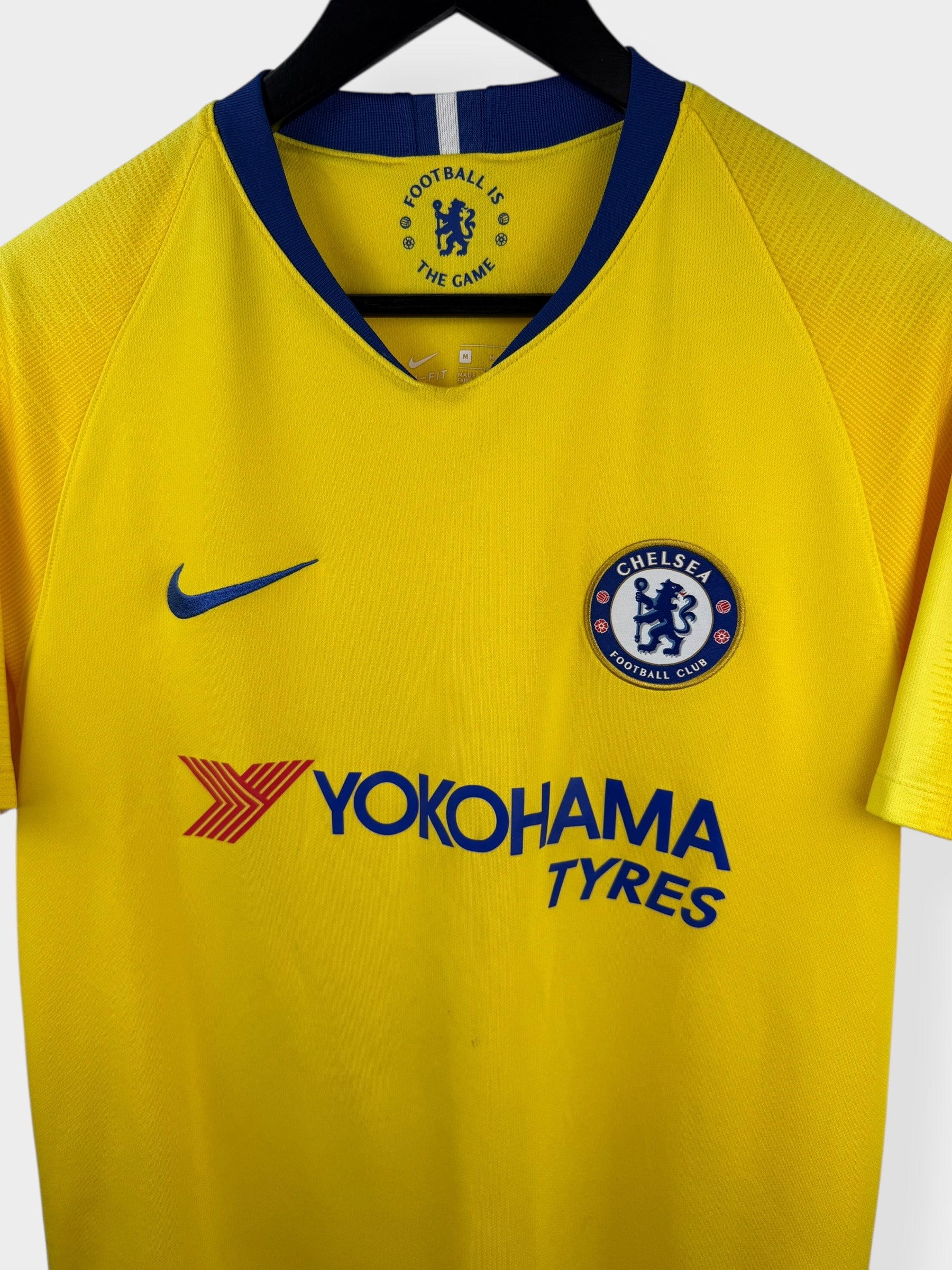 2018-19 CHELSEA AWAY SHIRT HAZARD #10 M