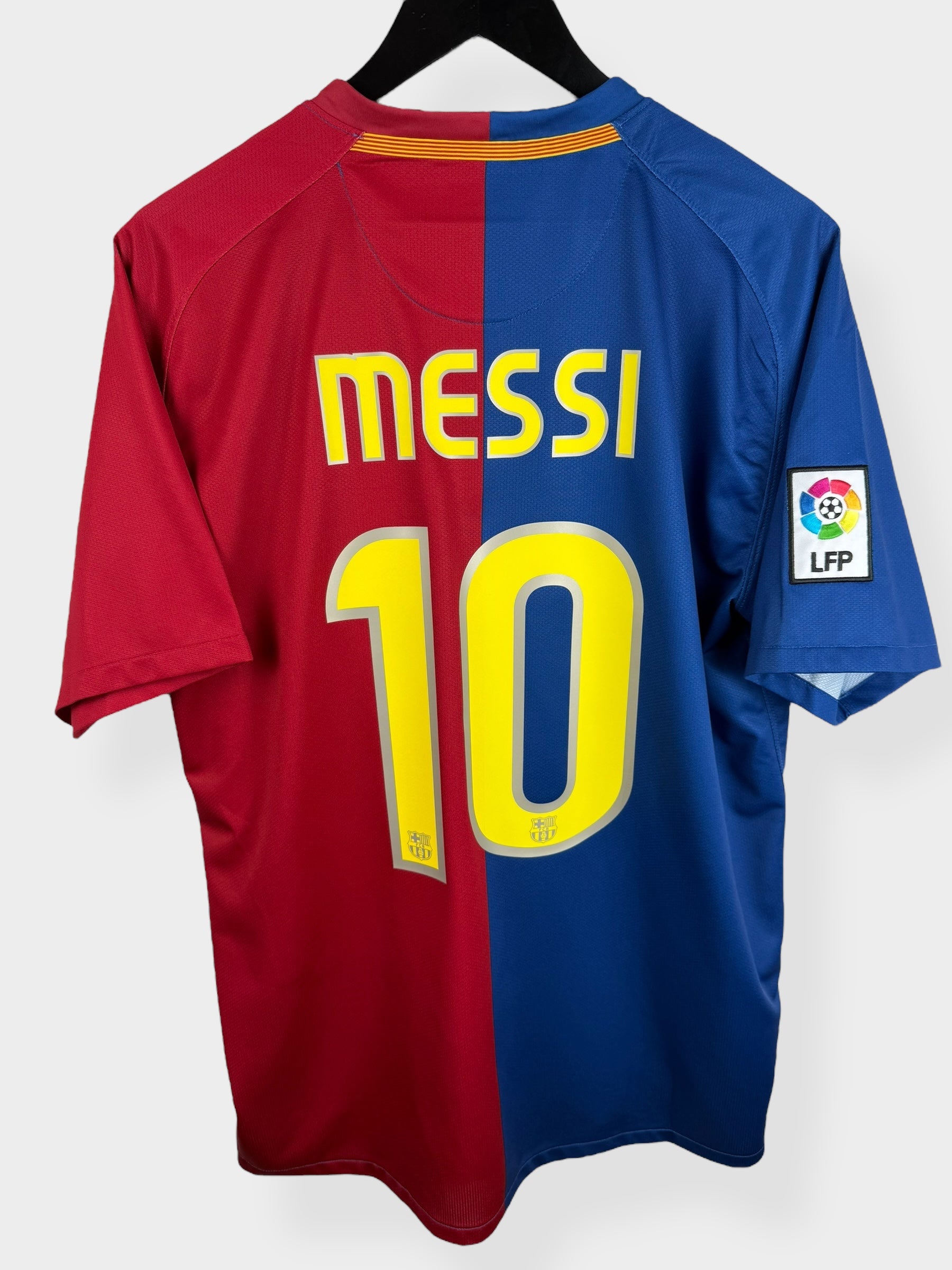 2008-09 BARCELONA HOME SHIRT MESSI #10 L - Authentic Football Club