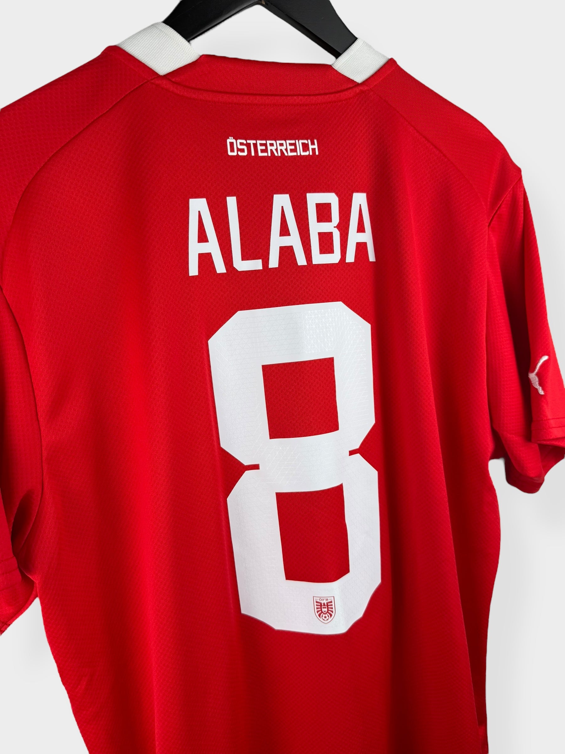 2022-23 OOSTENRIJK THUISSHIRT ALABA #8 L