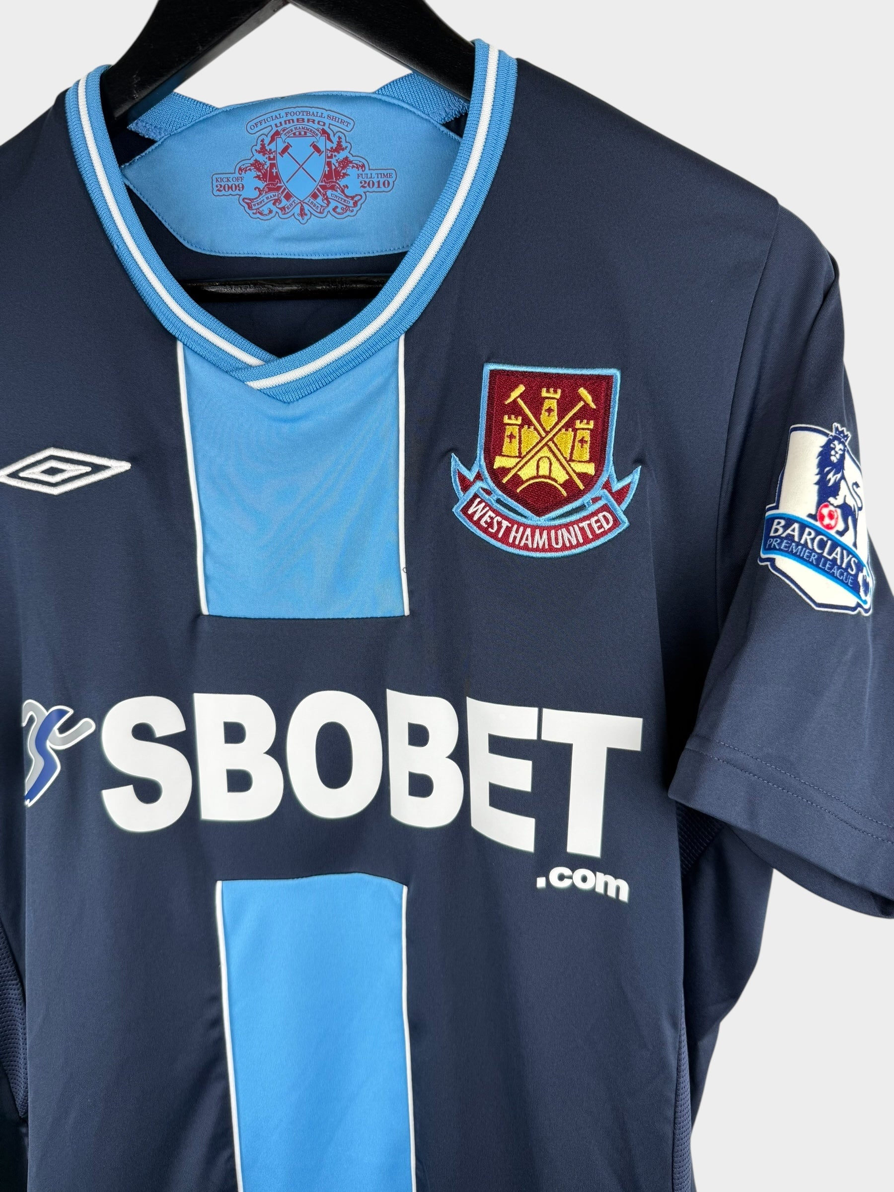 2009-10 WEST HAM UNITED UITSHIRT COLE #12 M