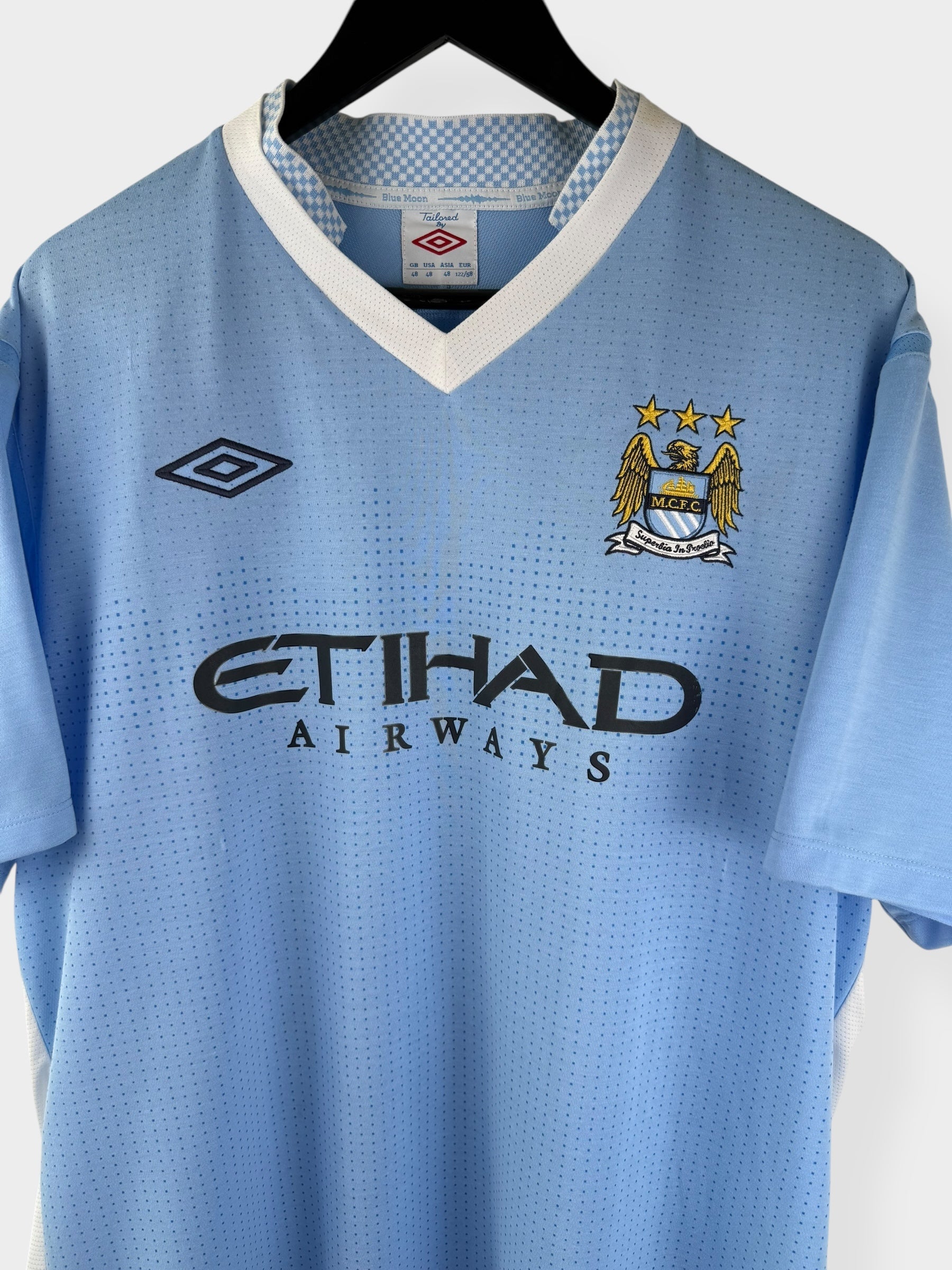 2011-12 MANCHESTER CITY HOME SHIRT BALOTELLI #45 XXL