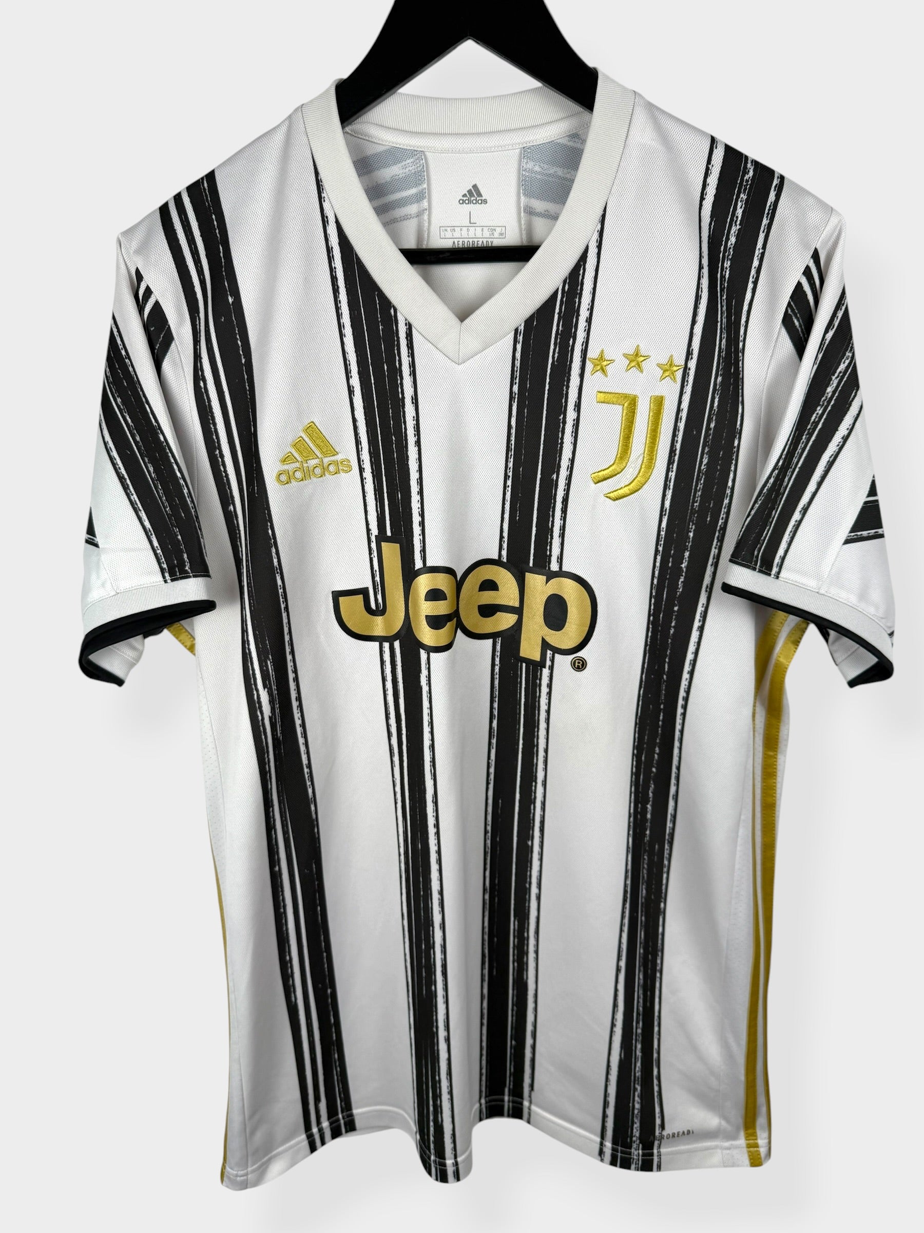 2020-21 JUVENTUS HOME SHIRT RONALDO #7 L