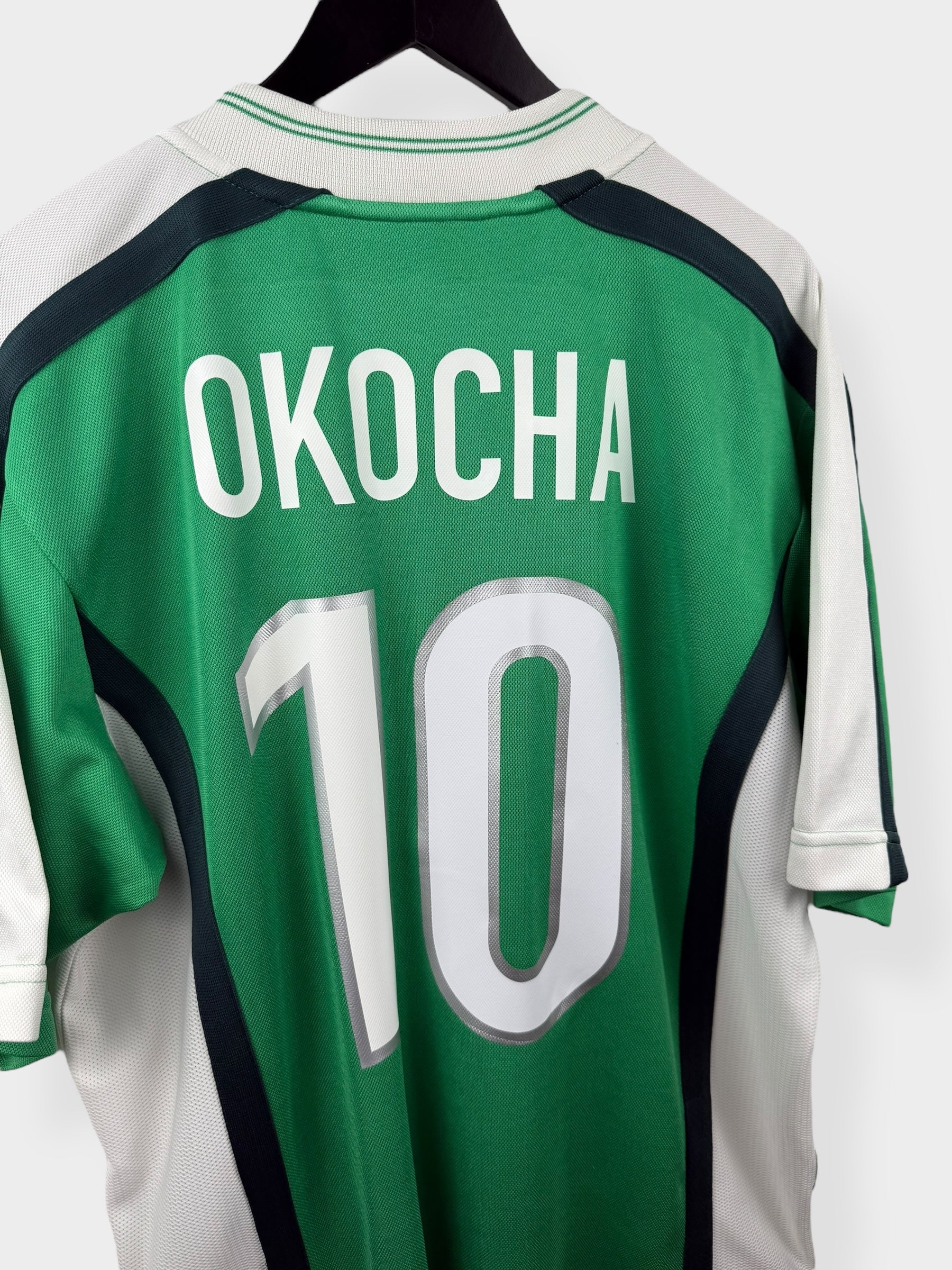1998-00 NIGERIA HOME SHIRT OKOCHA #10 L