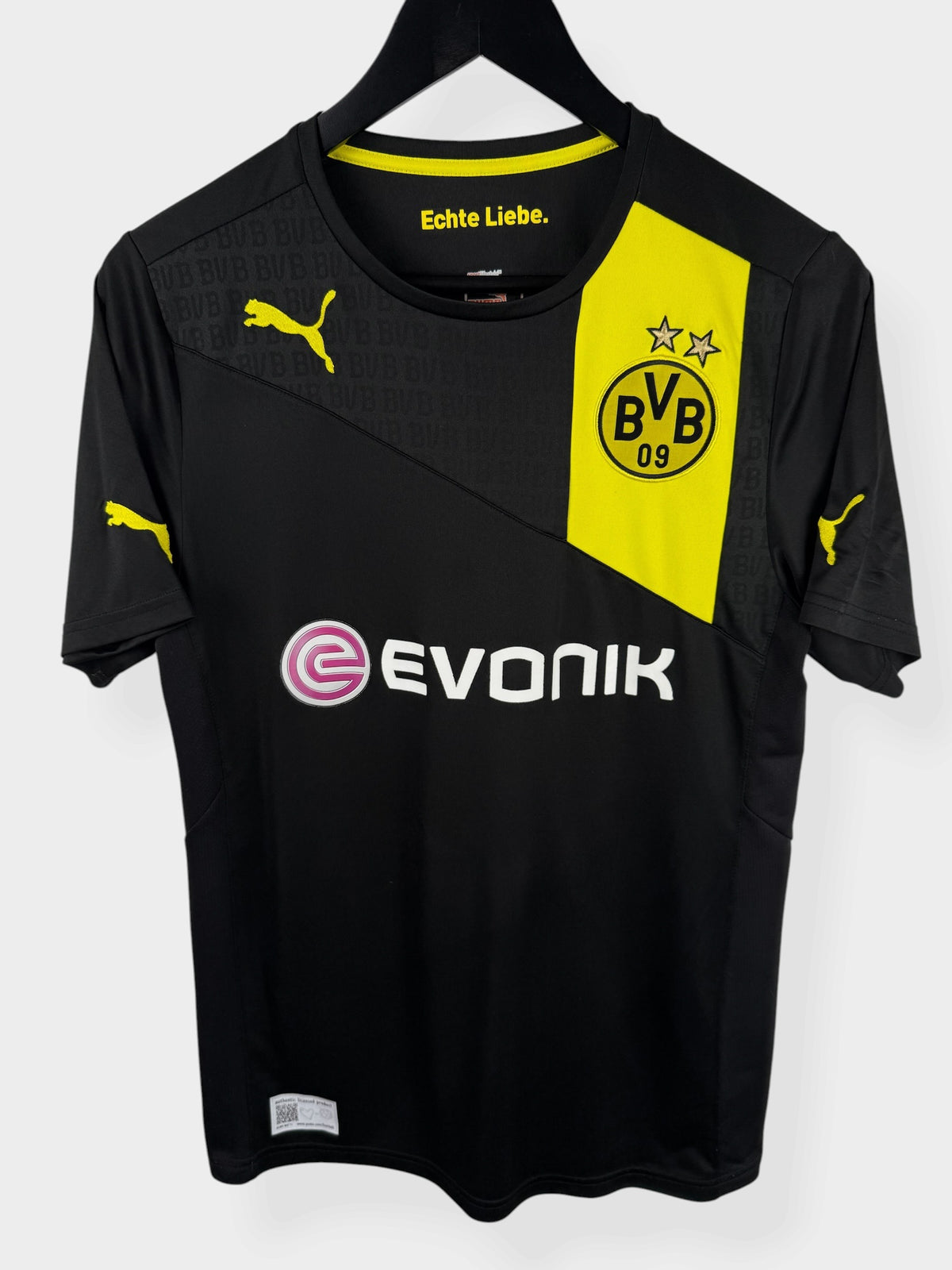 2012-13 BORUSSIA DORTMUND AWAY SHIRT LEWANDOWSKI #9 S - Authentic Football Club