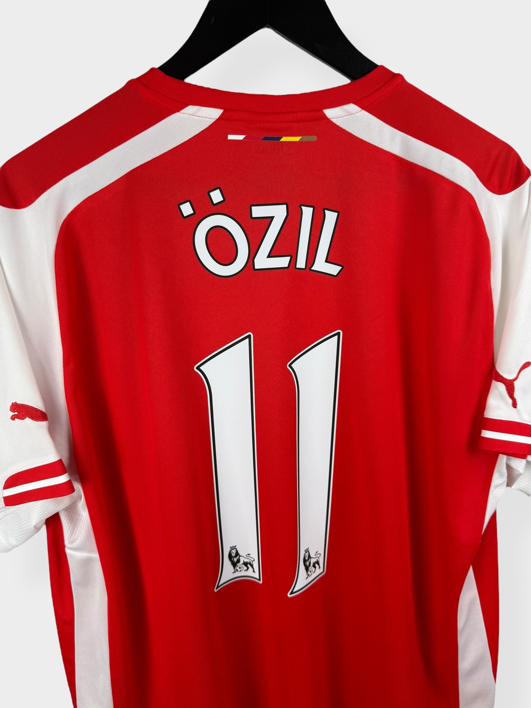 2014-15 ARSENAL HOME SHIRT OZIL #11 XL