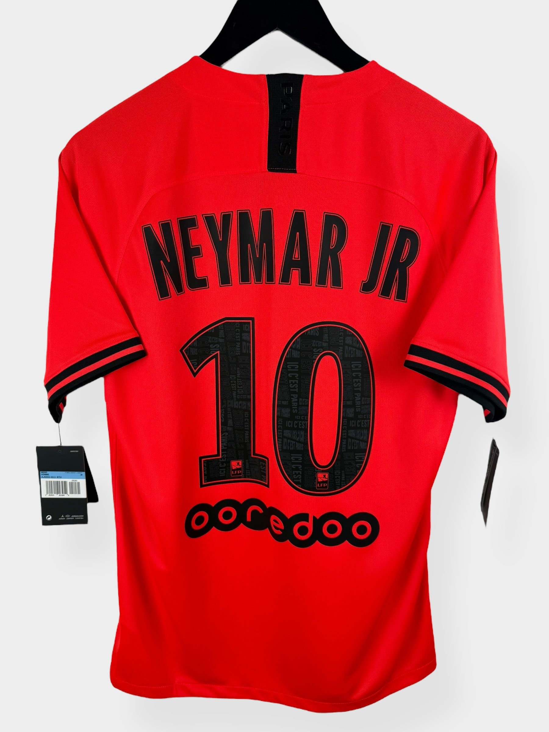 2019-20 PARIS SAINT-GERMAIN AWAY SHIRT NEYMAR JR #10 M