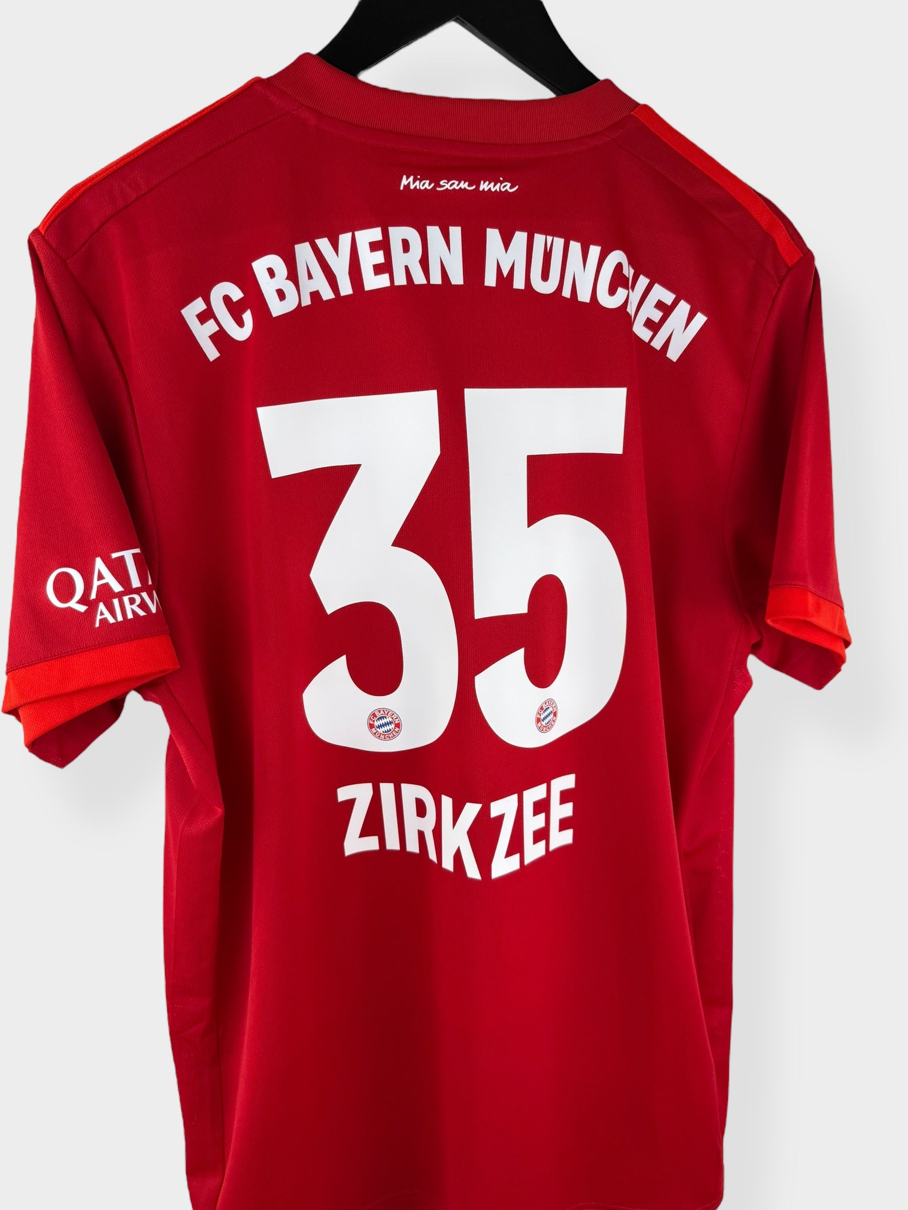 2019-20 BAYERN MUNICH HOME SHIRT ZIRKZEE #35 L