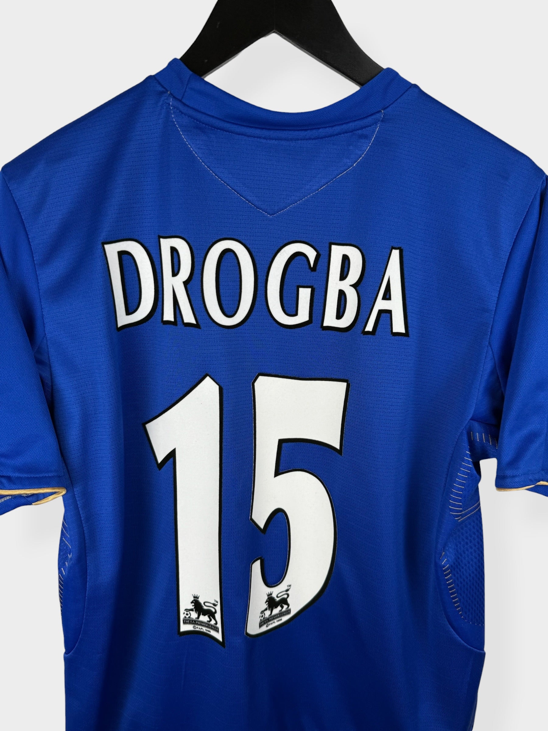 MAILLOT DOMICILE CHELSEA 2005-06 DROGBA #15 M