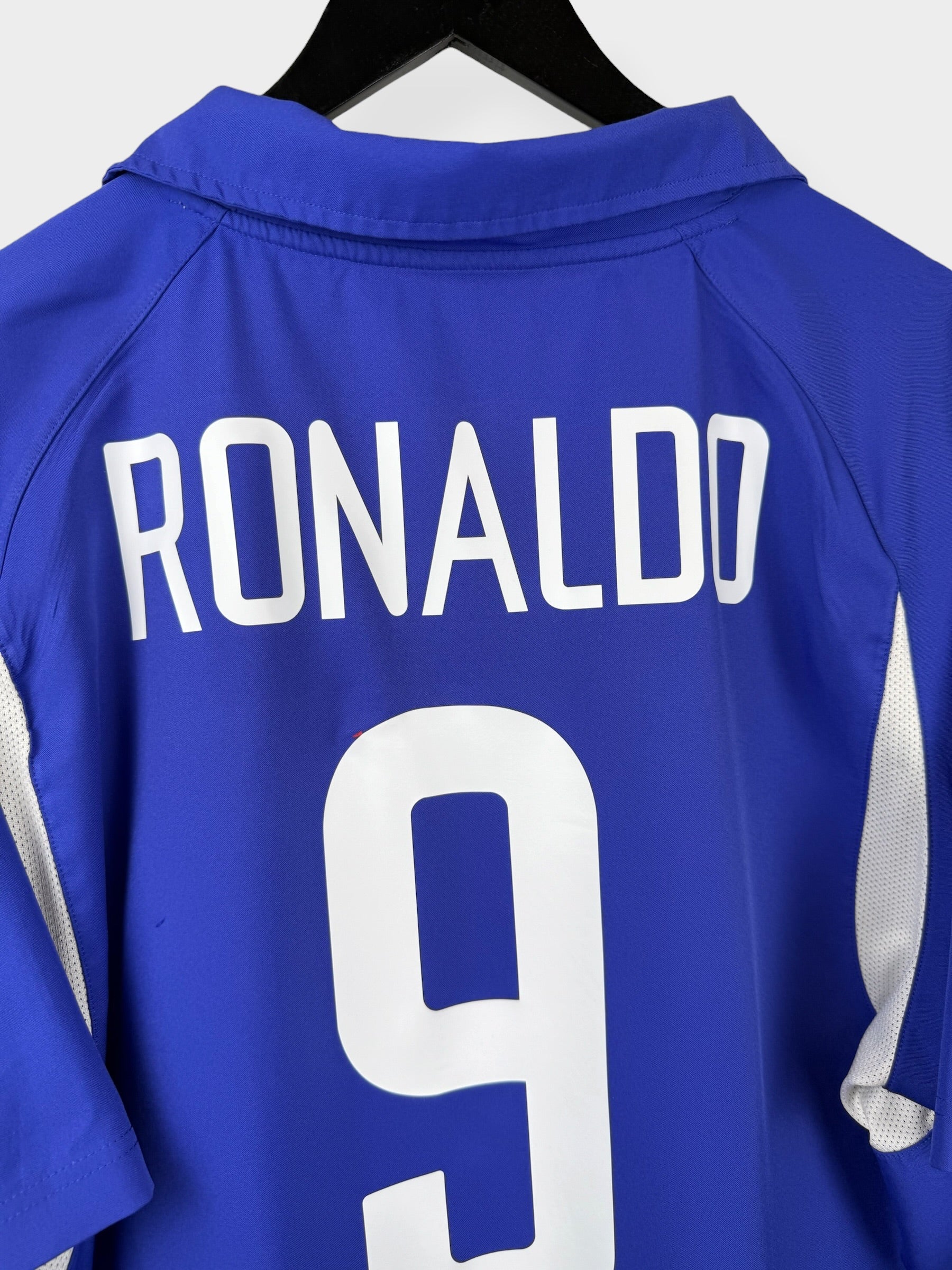 2002-04 BRAZIL AWAY SHIRT RONALDO #9 XL