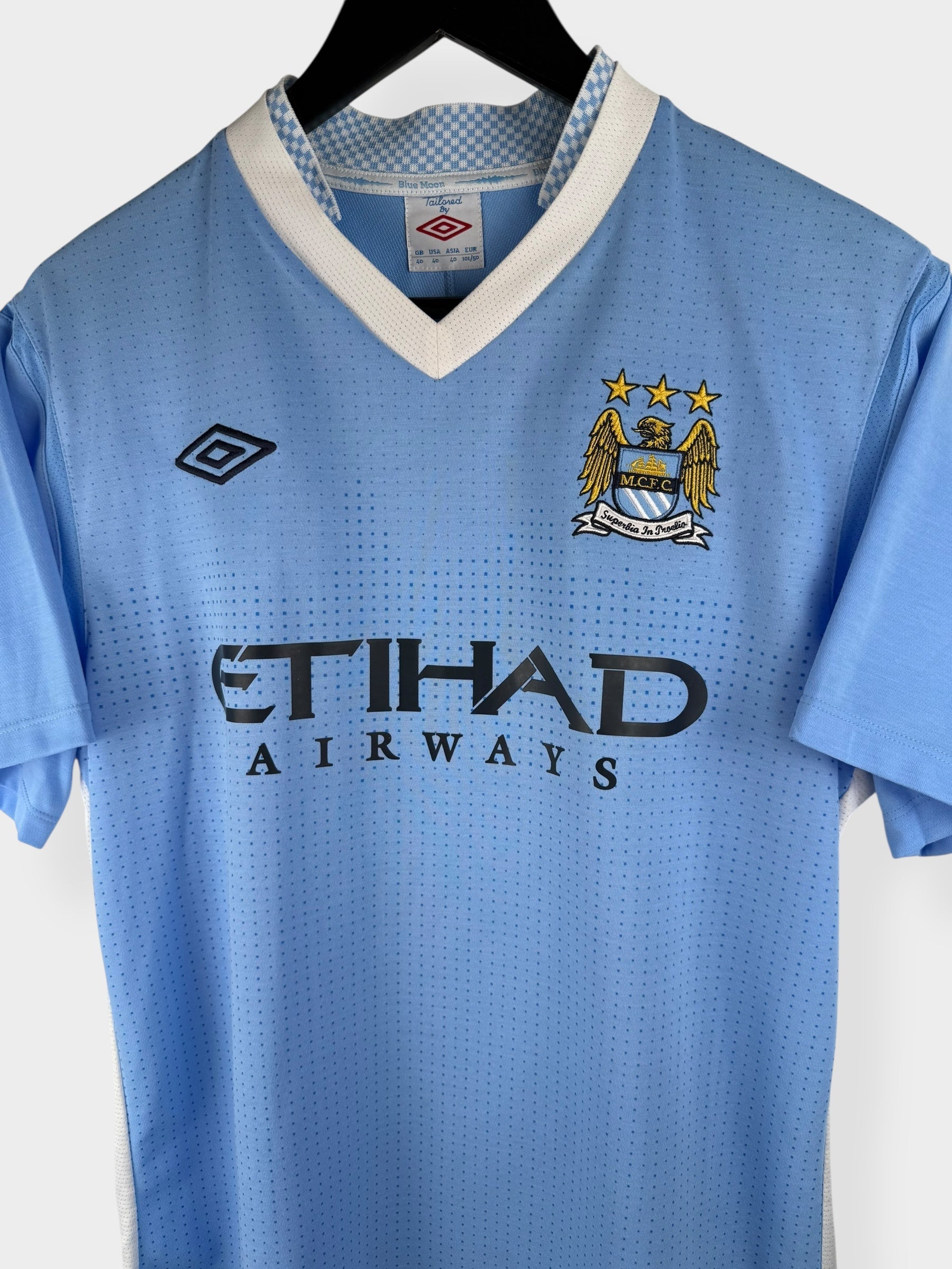 2011-12 MANCHESTER CITY HOME SHIRT SILVA #21 L