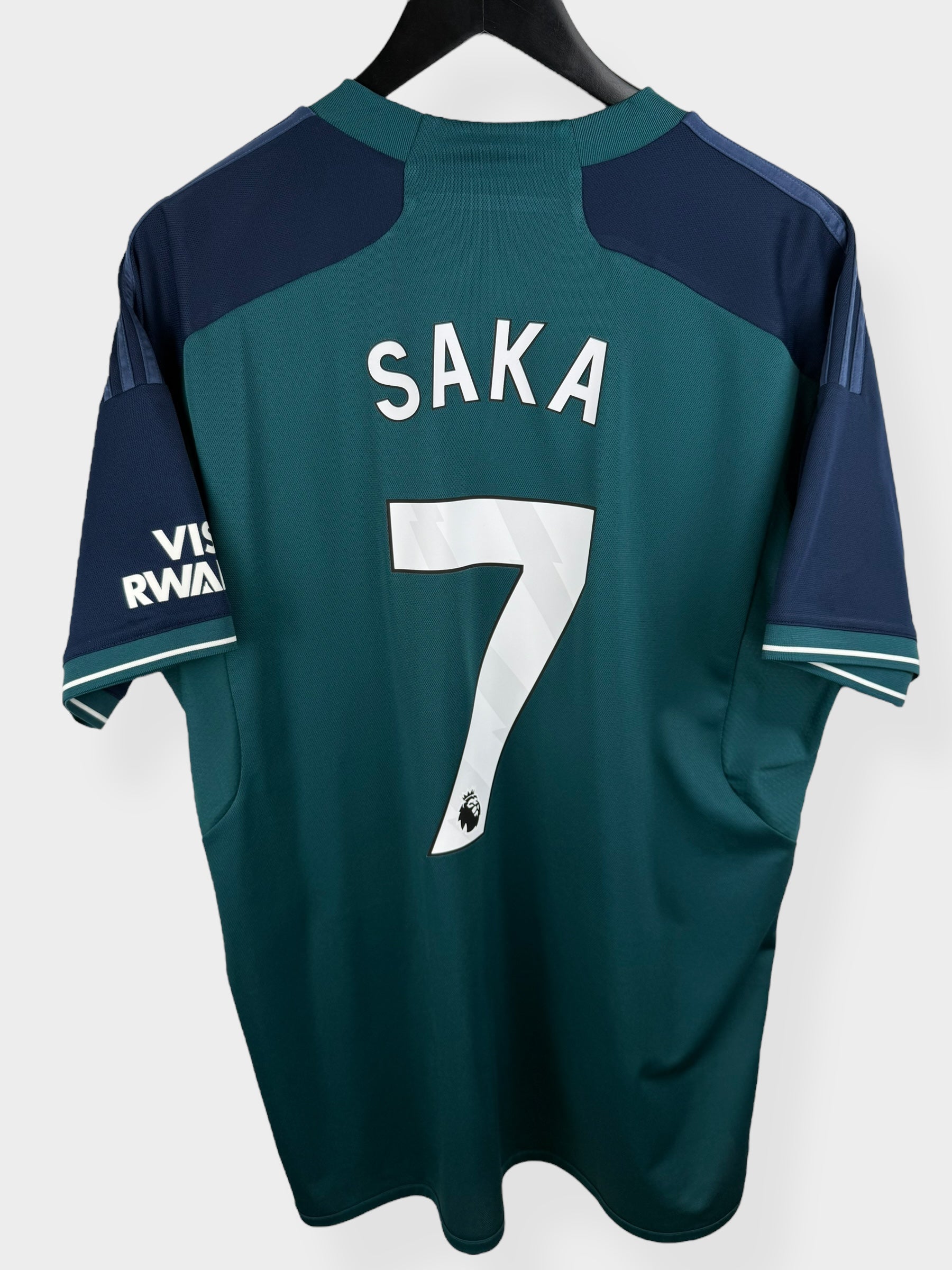 2023-24 ARSENAL THIRD SHIRT SAKA #7 XL - Authentic Football Club
