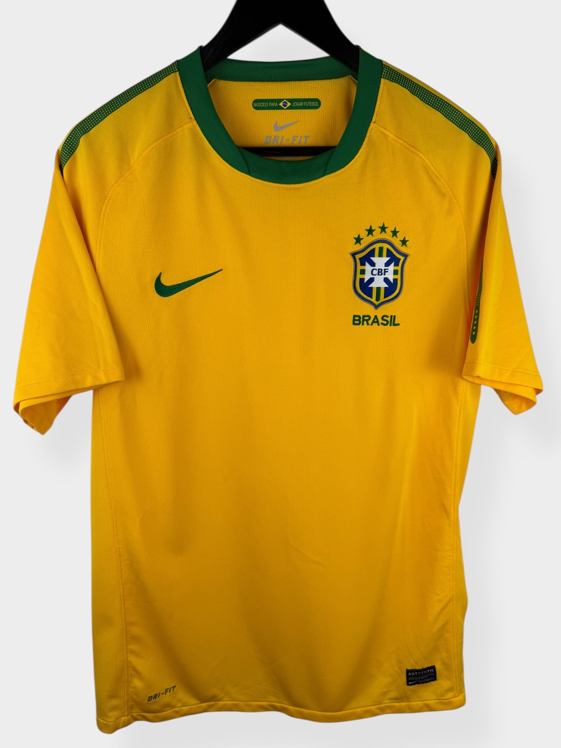 2010-11 BRAZIL HOME SHIRT M