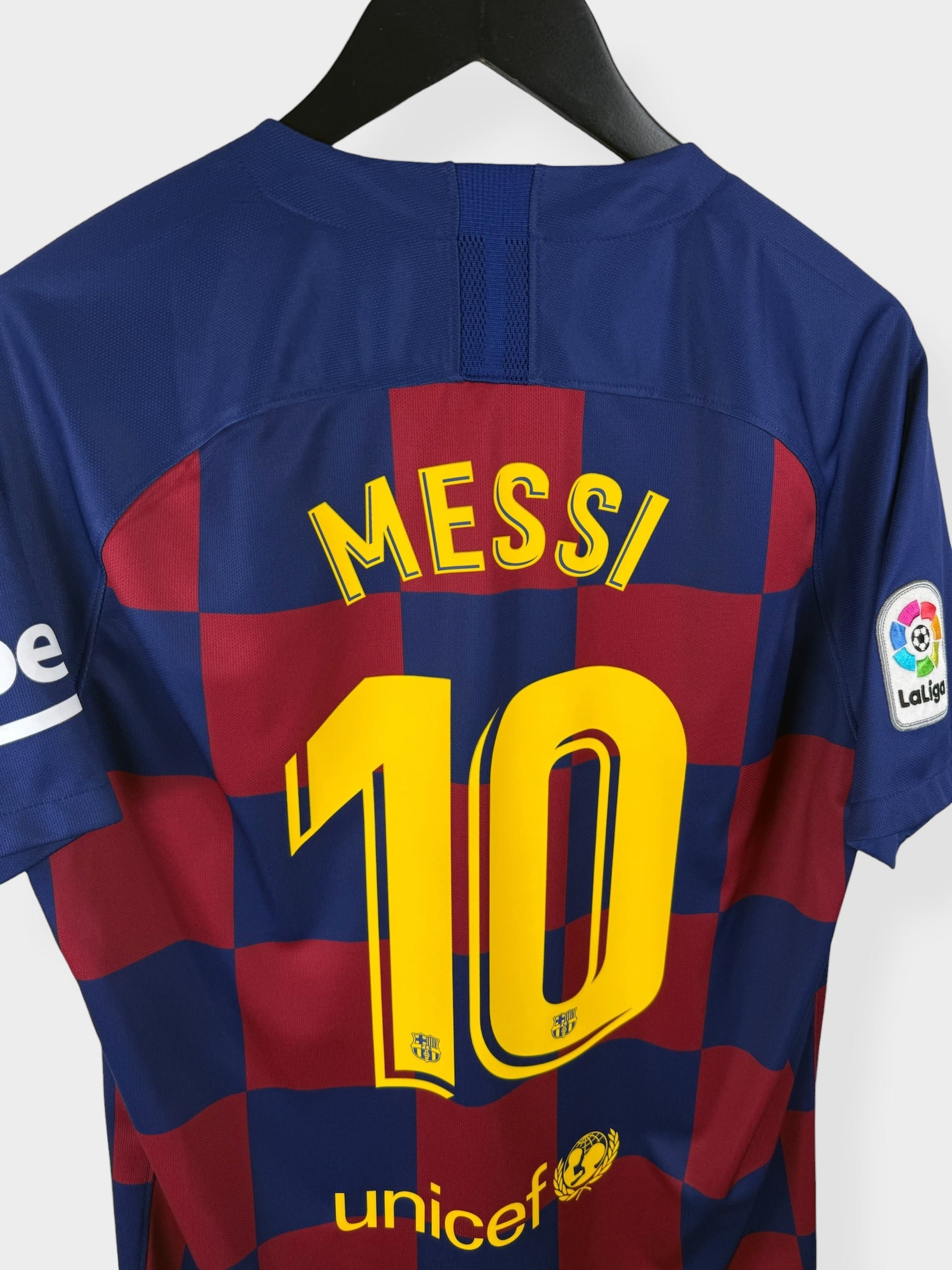 MAILLOT DOMICILE BARCELONA 2019-20 MESSI #10 L