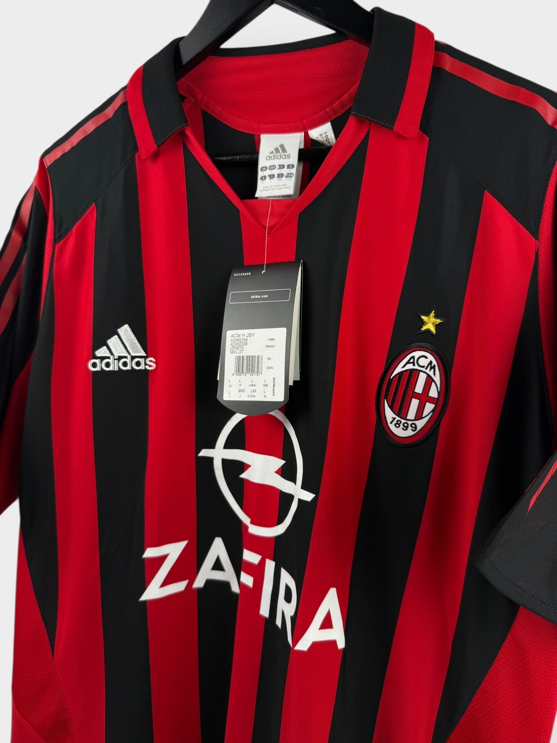 2005-06 AC MILAN HEIMTRIKOT KAKA #22 L
