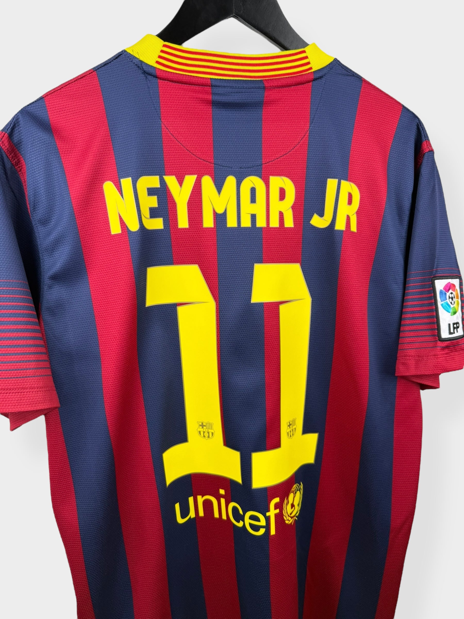 2013-14 BARCELONA HOME SHIRT NEYMAR JR. #11 L