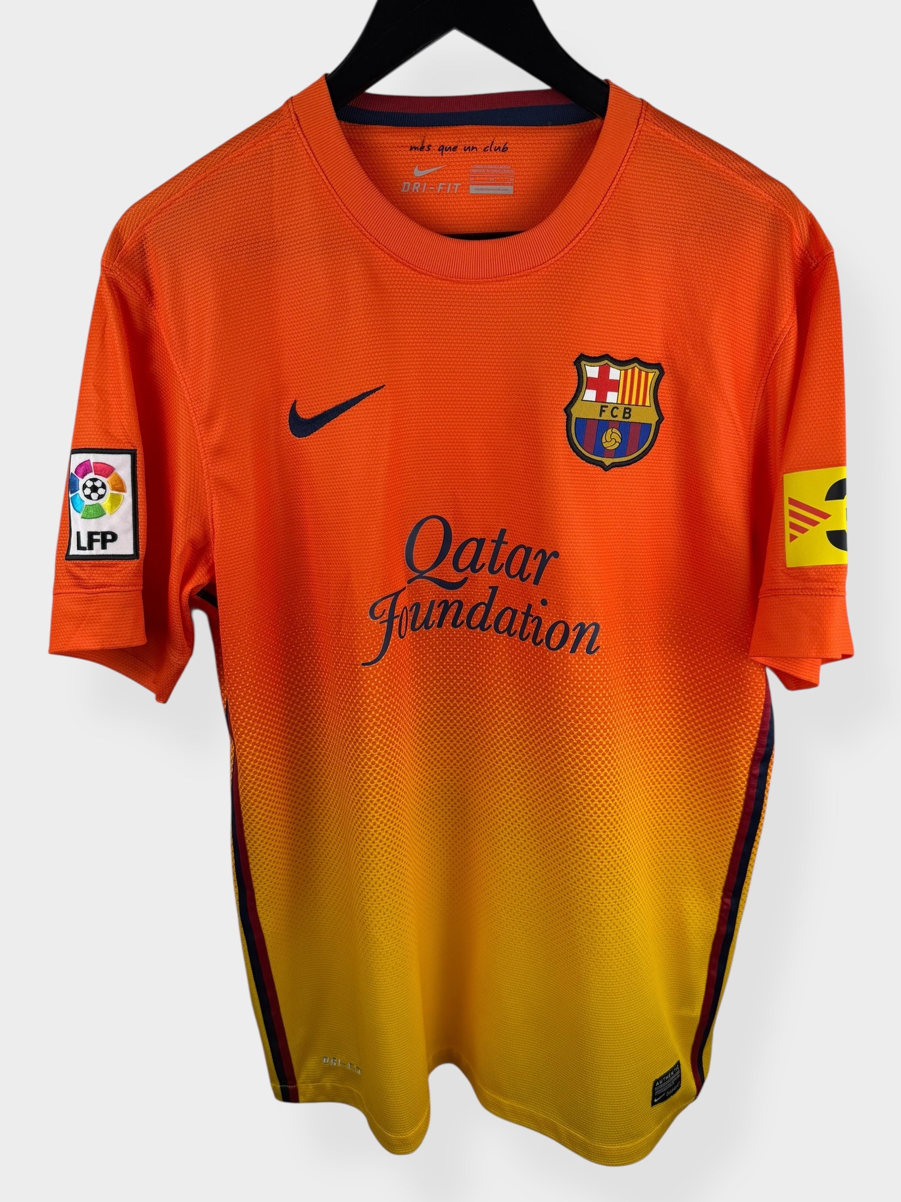 2012-13 BARCELONA AWAY SHIRT MESSI #10 M - Authentic Football Club