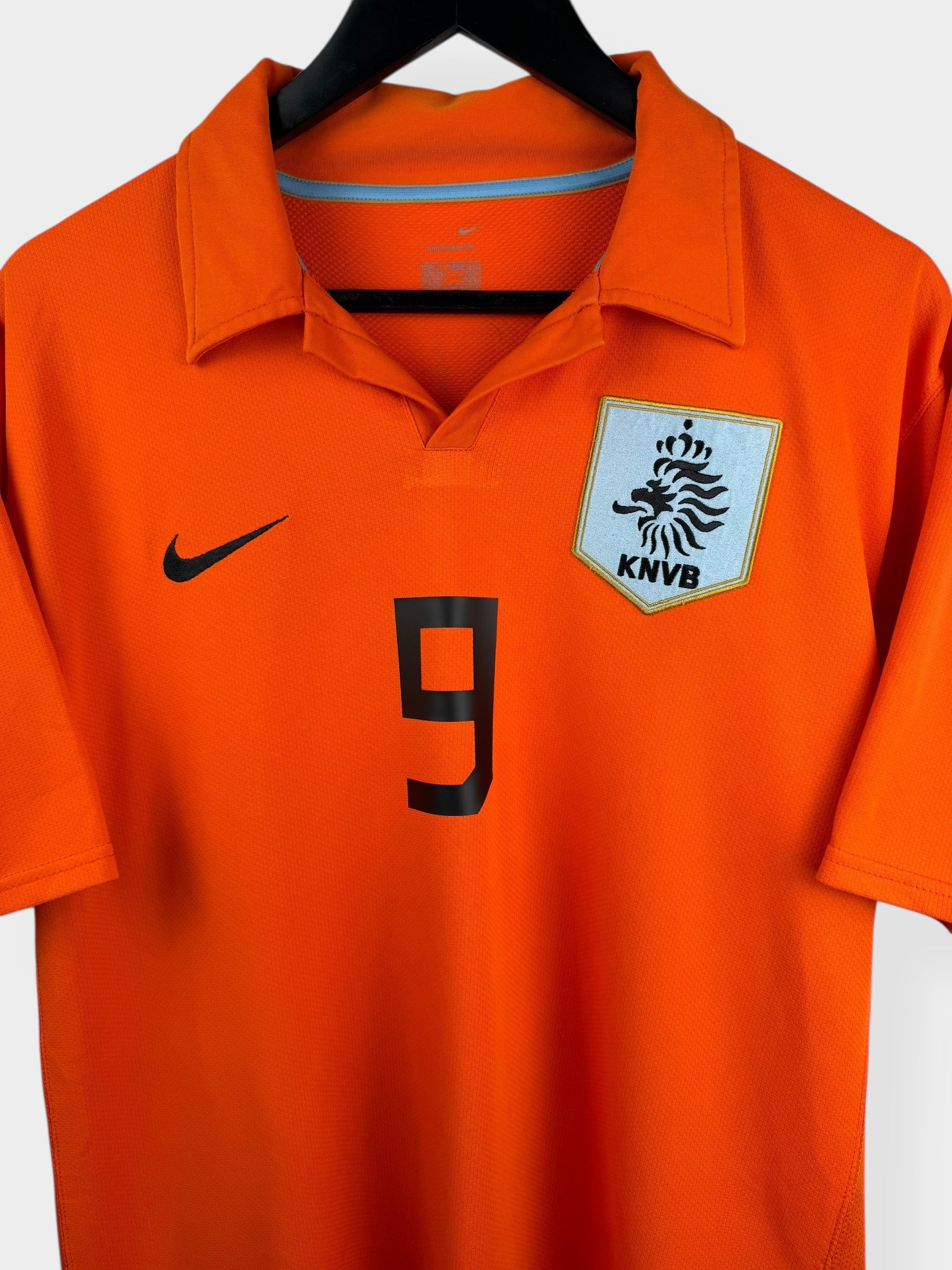 2006-08 NEDERLAND THUISSHIRT V. NISTELROOY #9 L