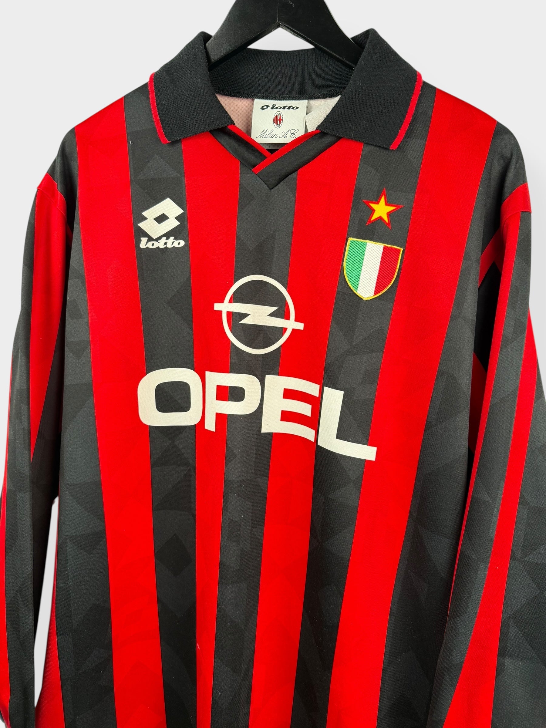 1994-95 AC MILAN THUISSHIRT LS L