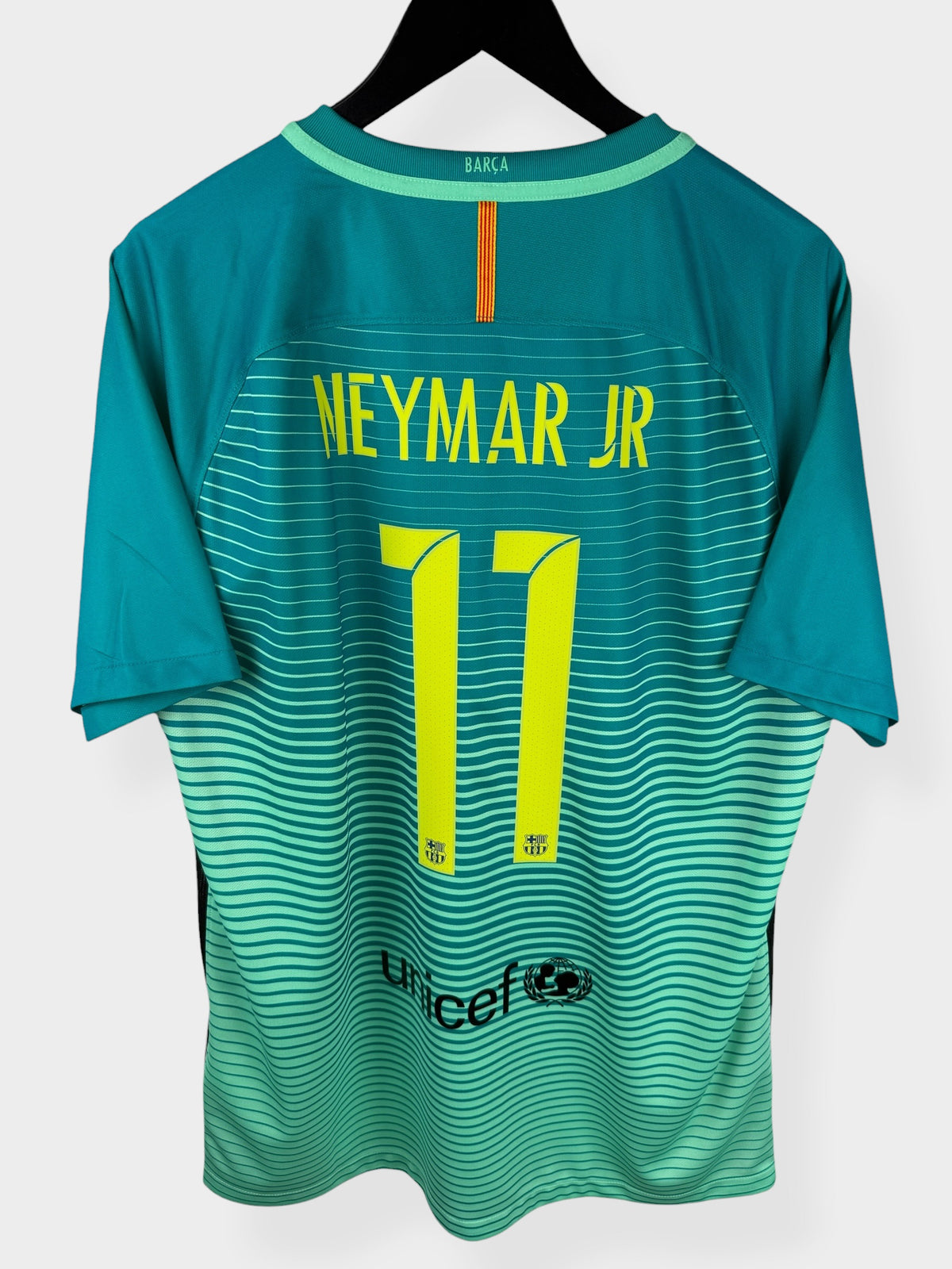 2016-17 BARCELONA THIRD SHIRT NEYMAR JR #11 L