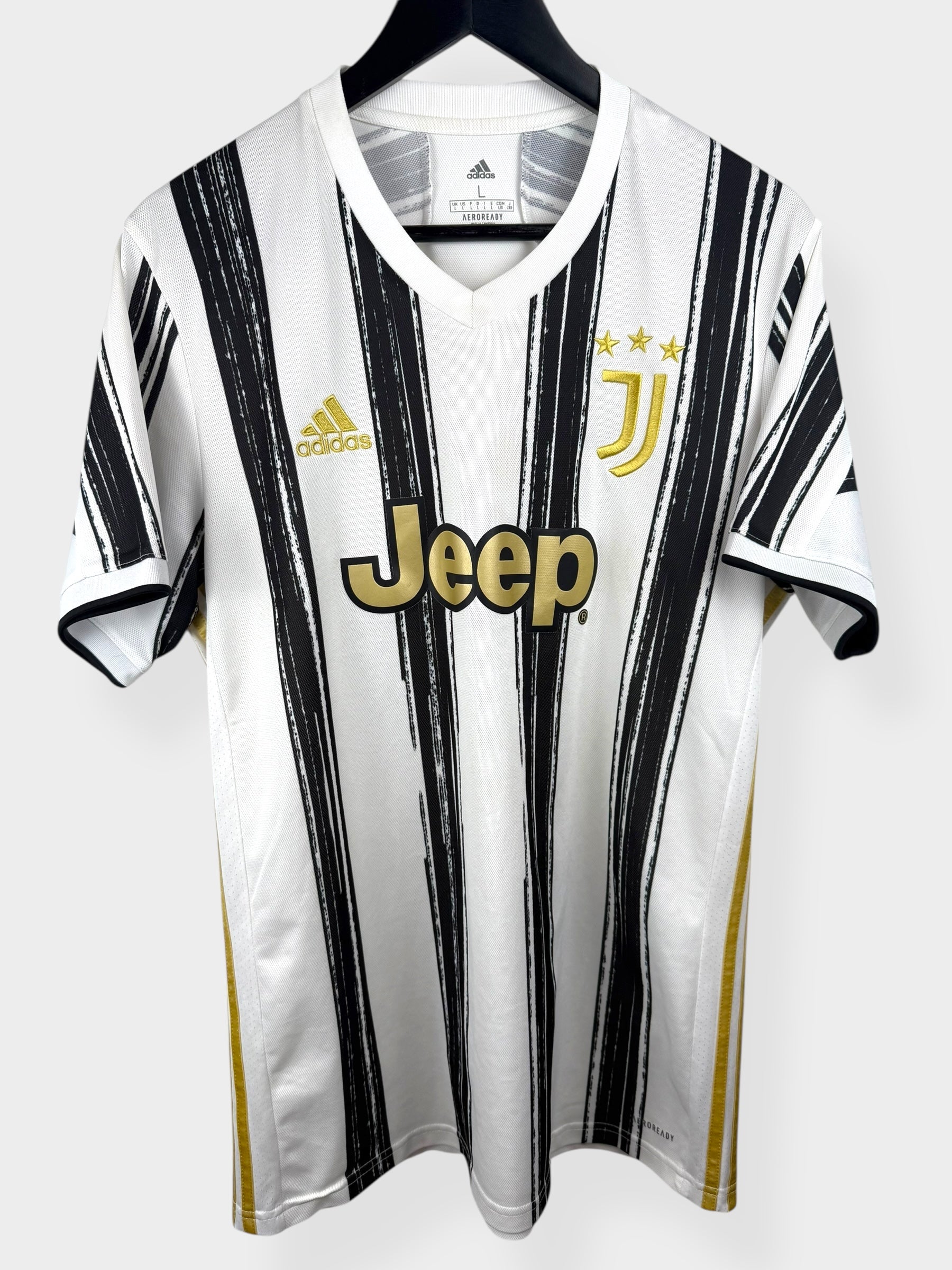 2020-21 JUVENTUS HOME SHIRT RONALDO #7 L