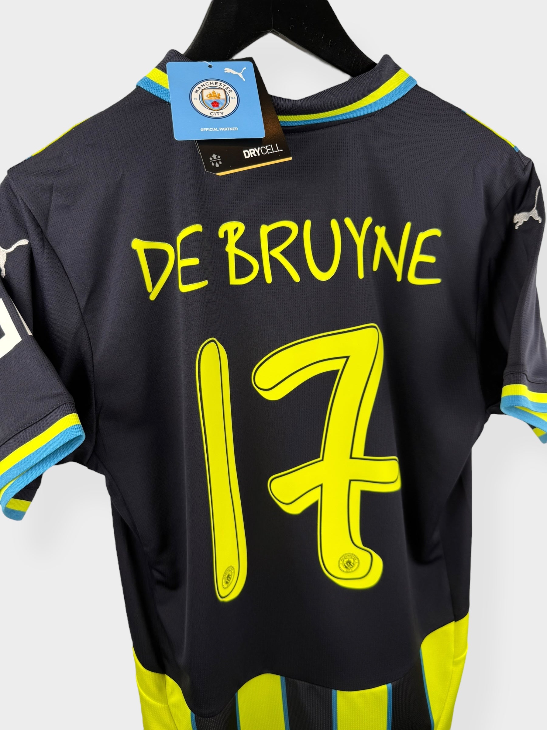2024-25 MANCHESTER CITY DERDE SHIRT DE BRUYNE 17 #S