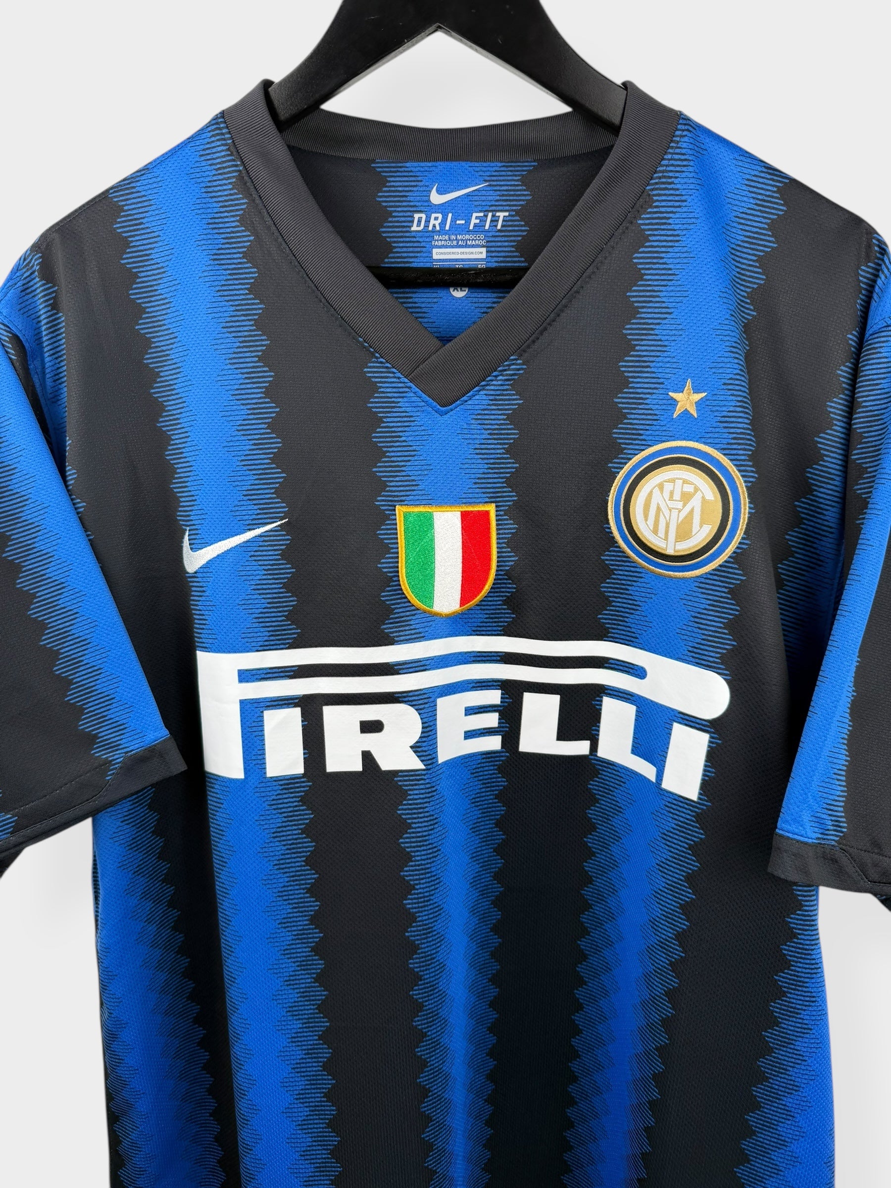 2010-11 INTER MILAN HOME SHIRT ETO'O #9 XL