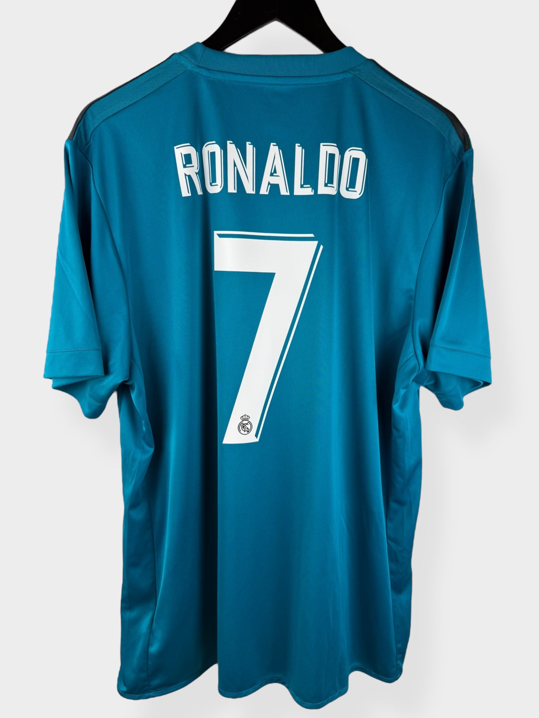 2017-18 REAL MADRID DERDE SHIRT RONALDO #7 XL