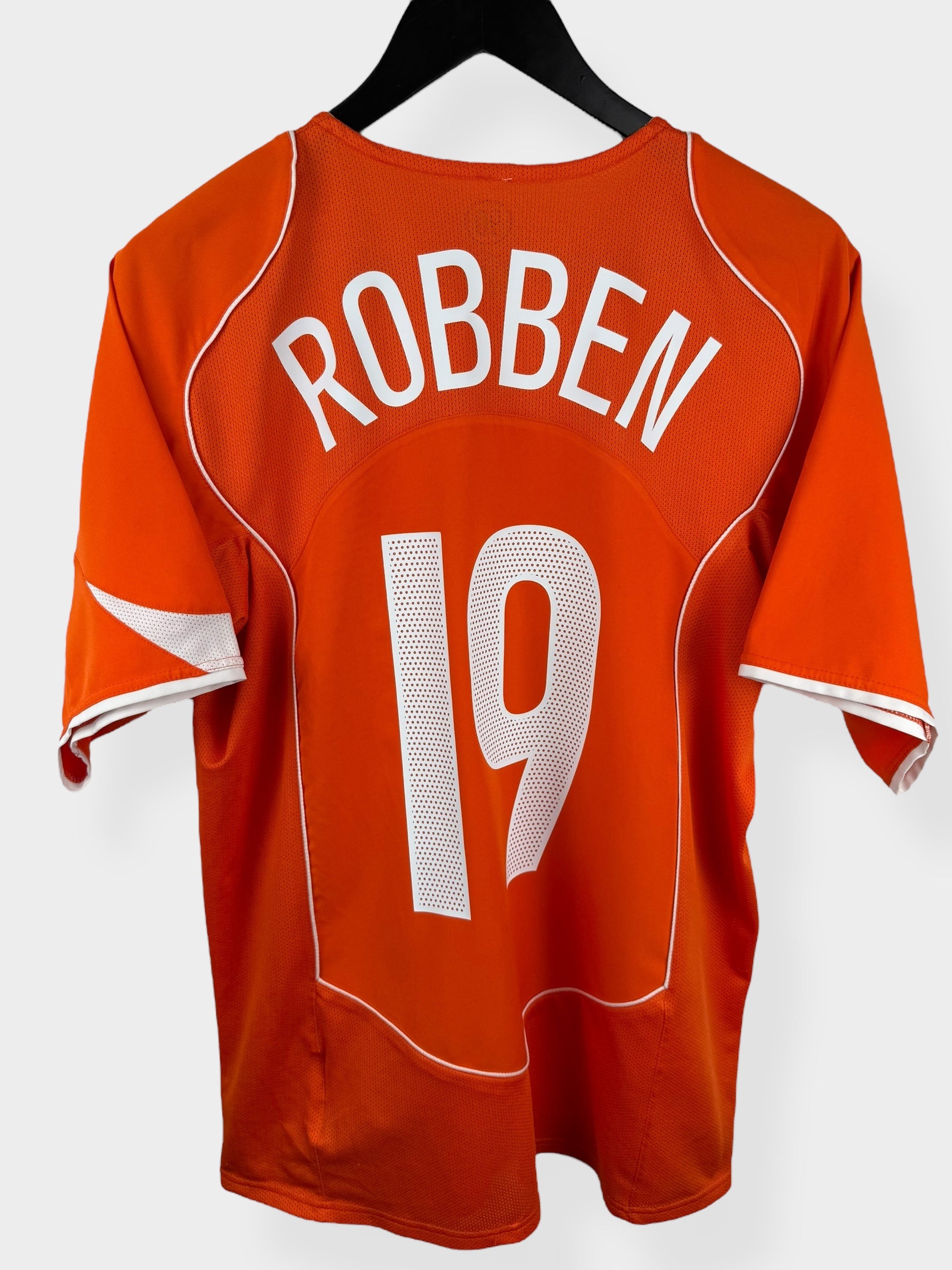 2004-06 NETHERLANDS HOME SHIRT ROBBEN #19 M