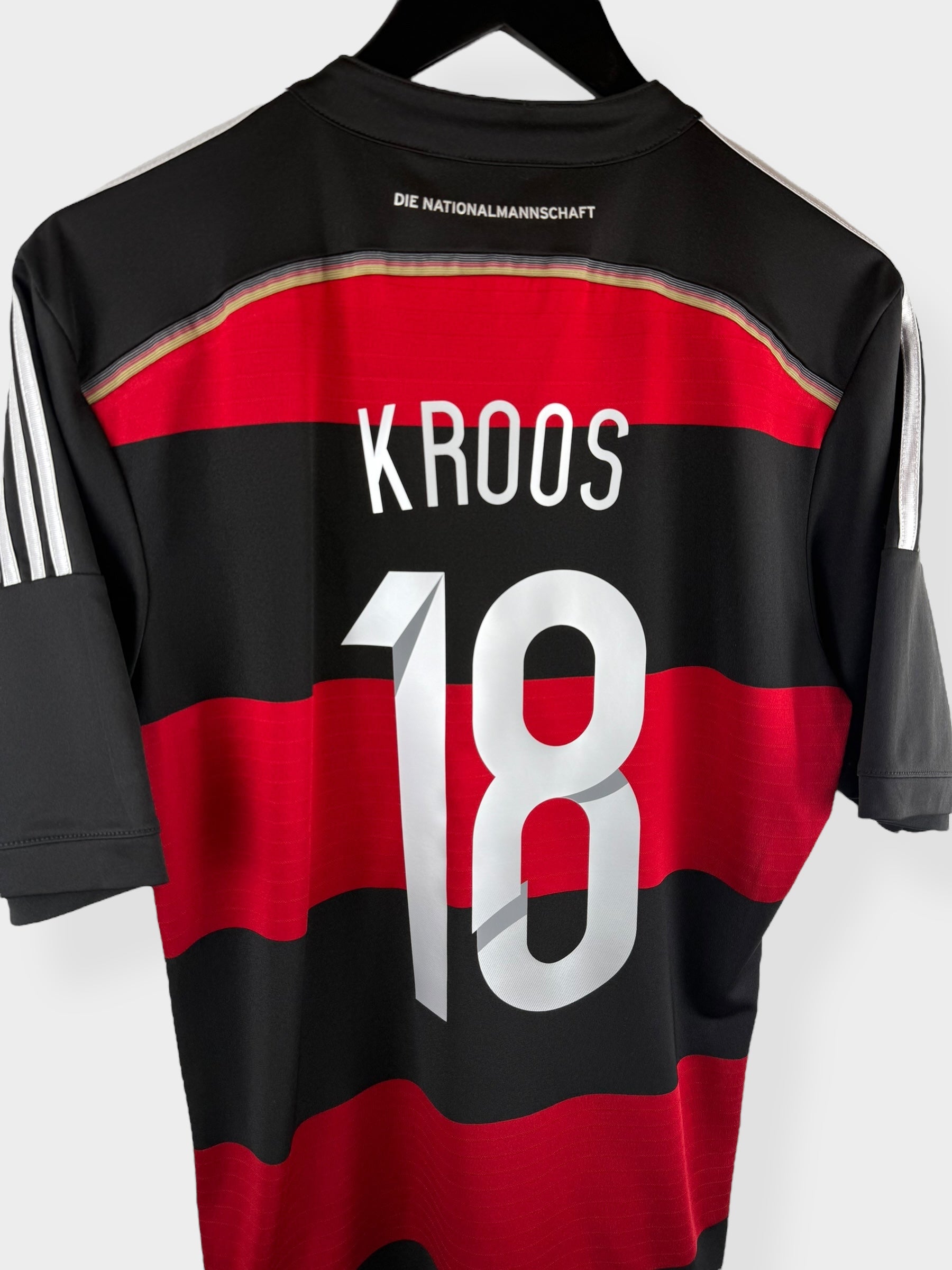 2014-15 DEUTSCHLAND AUSWÄRTSTRIKOT KROOS #18 M