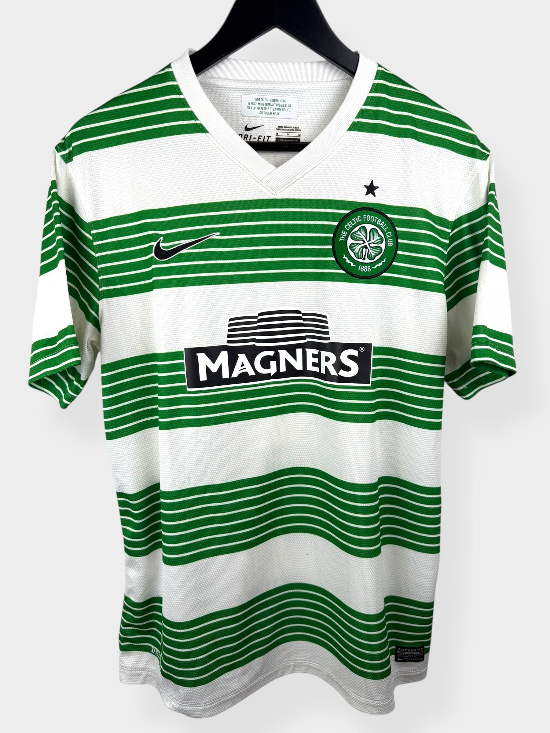 2013-15 CELTIC THUISSHIRT VIRGIL #4 M
