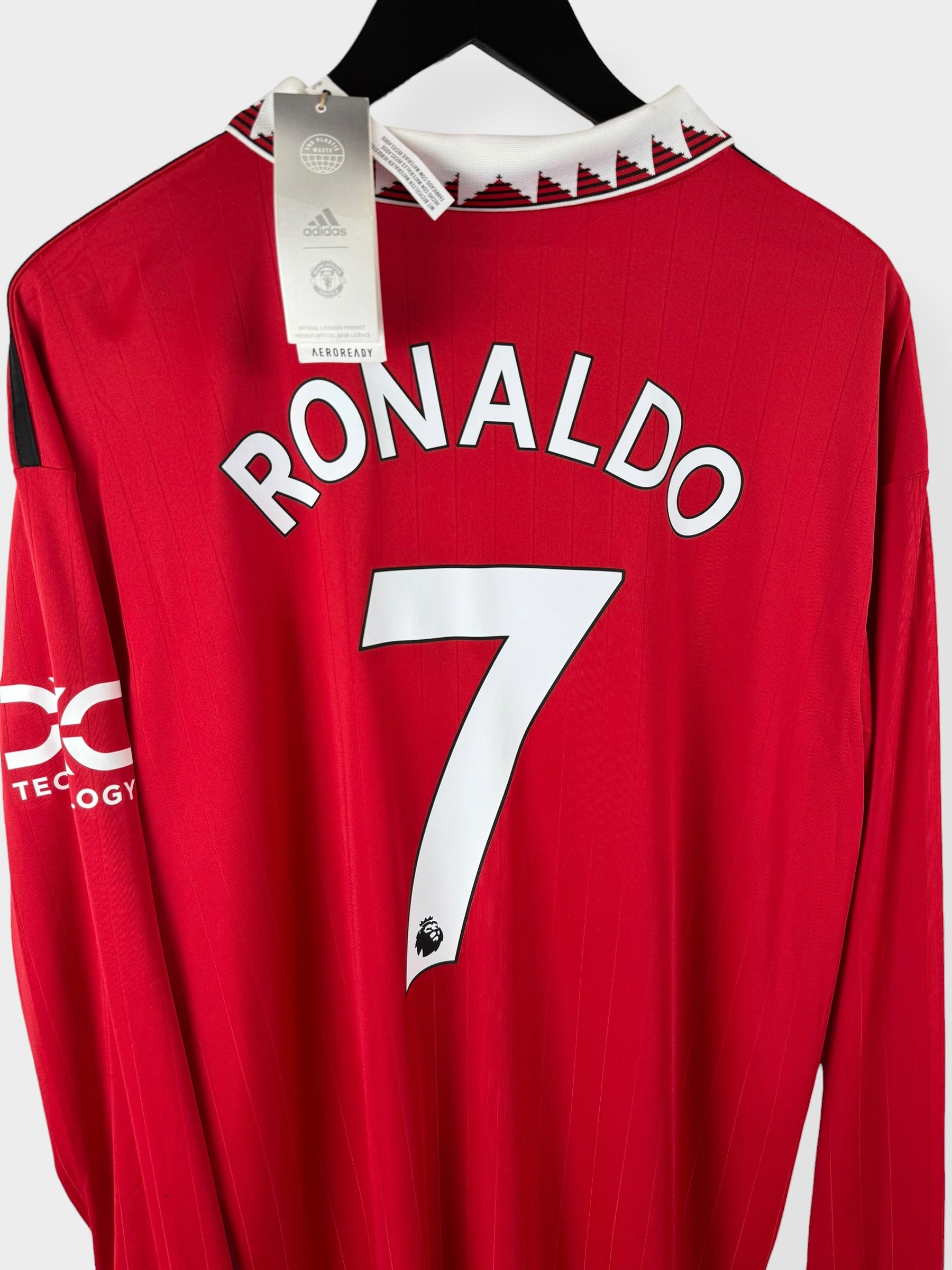 2022-23 MANCHESTER UNITED HOME SHIRT LS RONALDO #7 XL